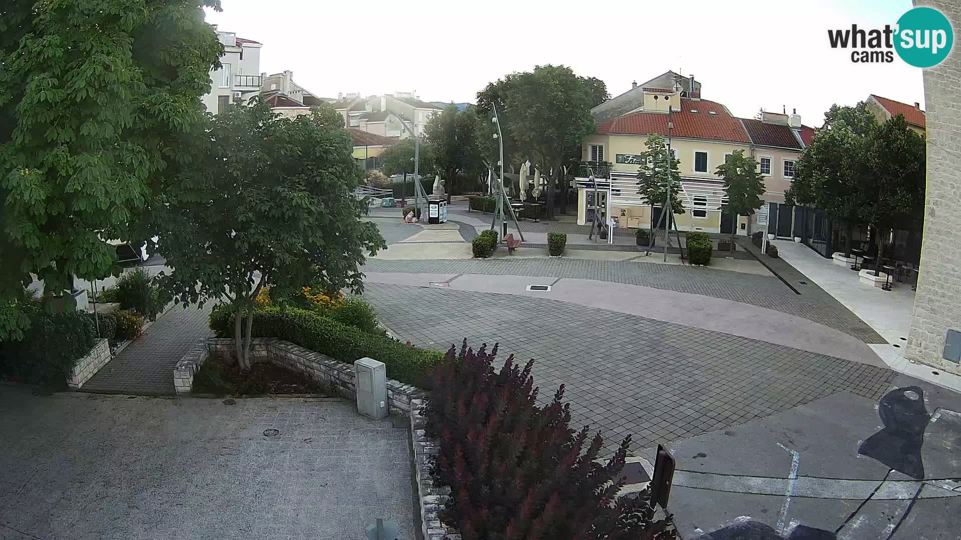 Webcam – Novi Vinodolski – Hauptstraße Hrvatskih Branitelja