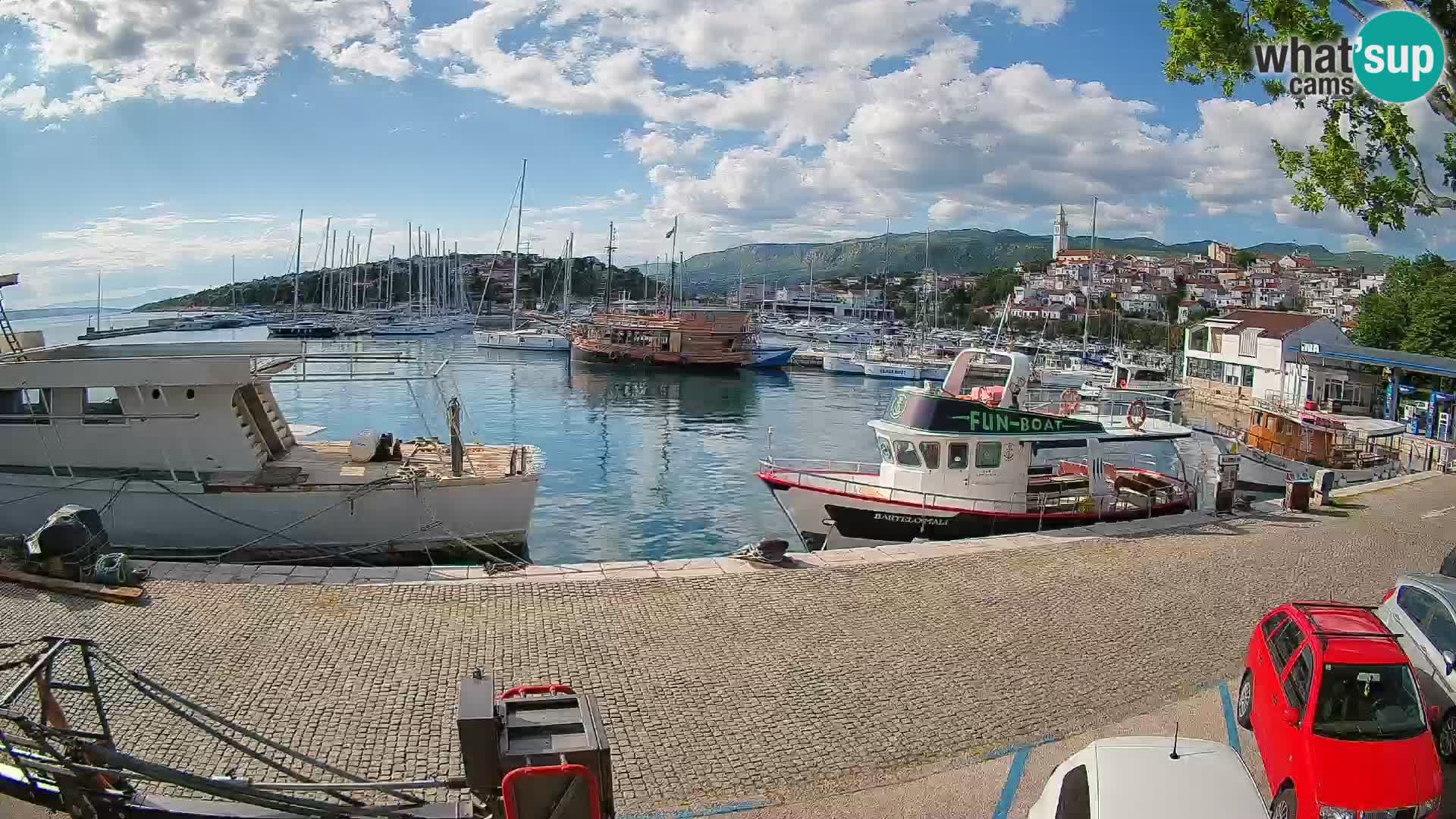 Webcam live – Novi Vinodolski harbour