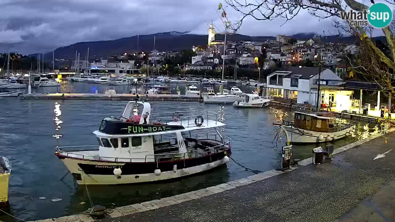 Webcam – Puerto de Novi Vinodolski