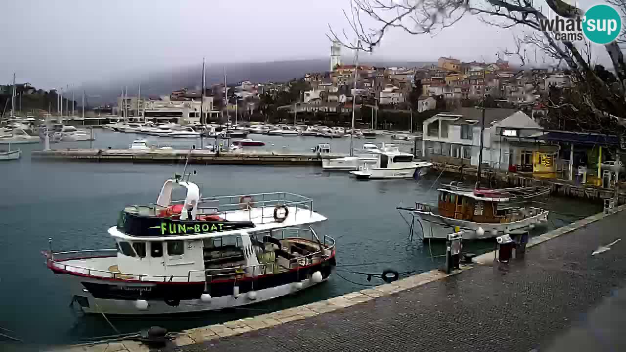 Webcam live – Novi Vinodolski harbour