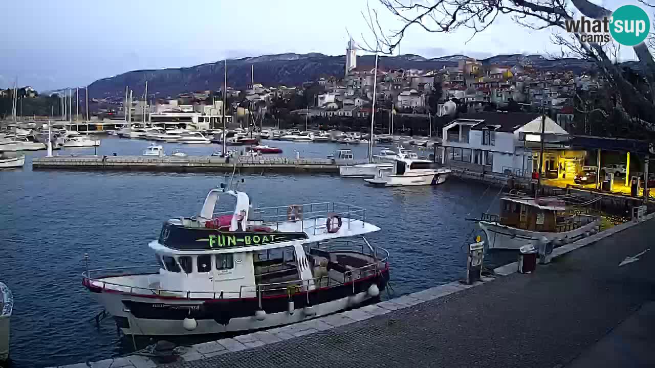 Webcam live – Novi Vinodolski harbour