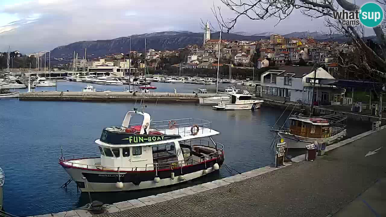 Webcam live – Novi Vinodolski harbour