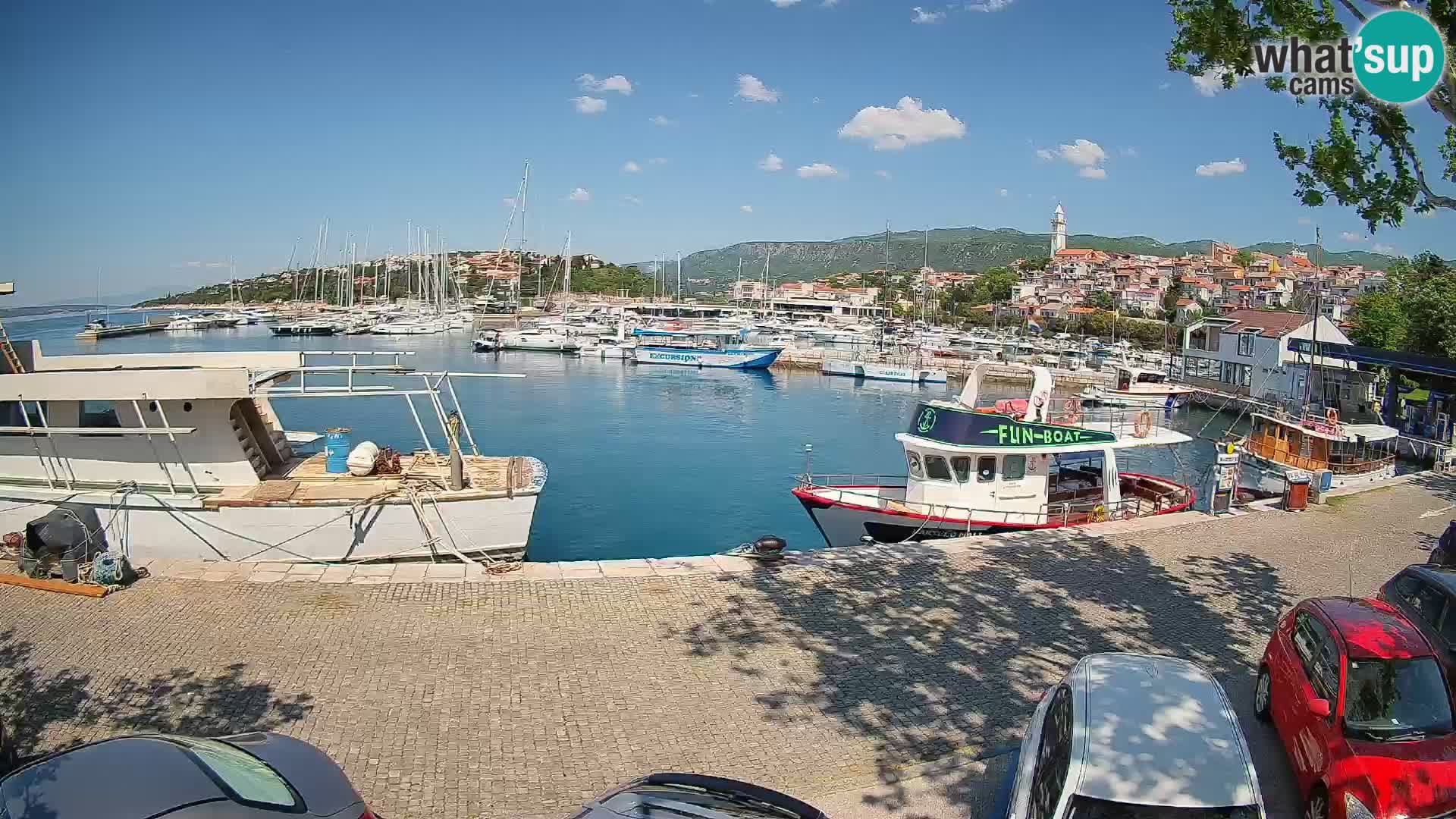 Webcam live – Novi Vinodolski harbour