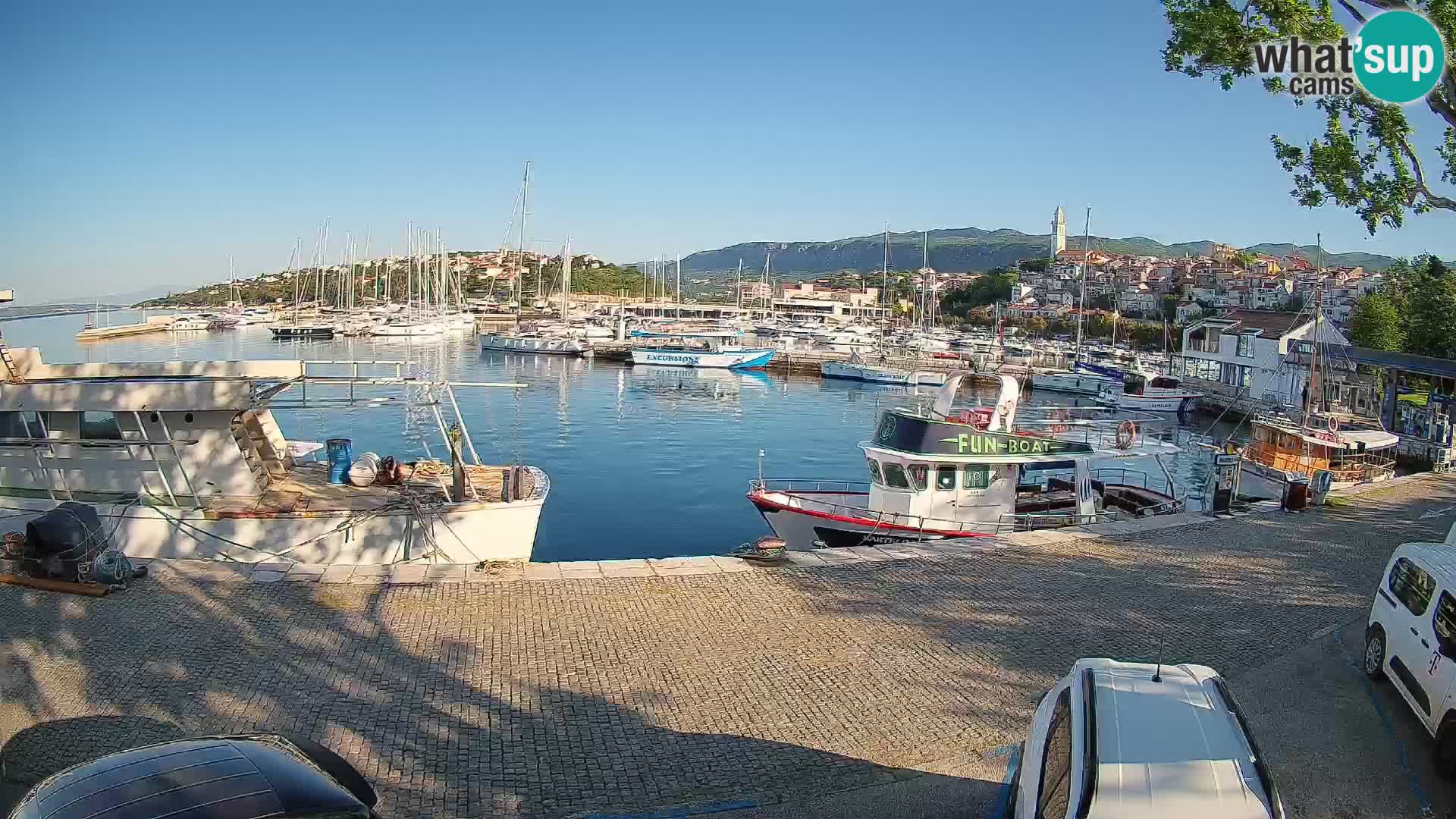 Webcam live – Novi Vinodolski harbour