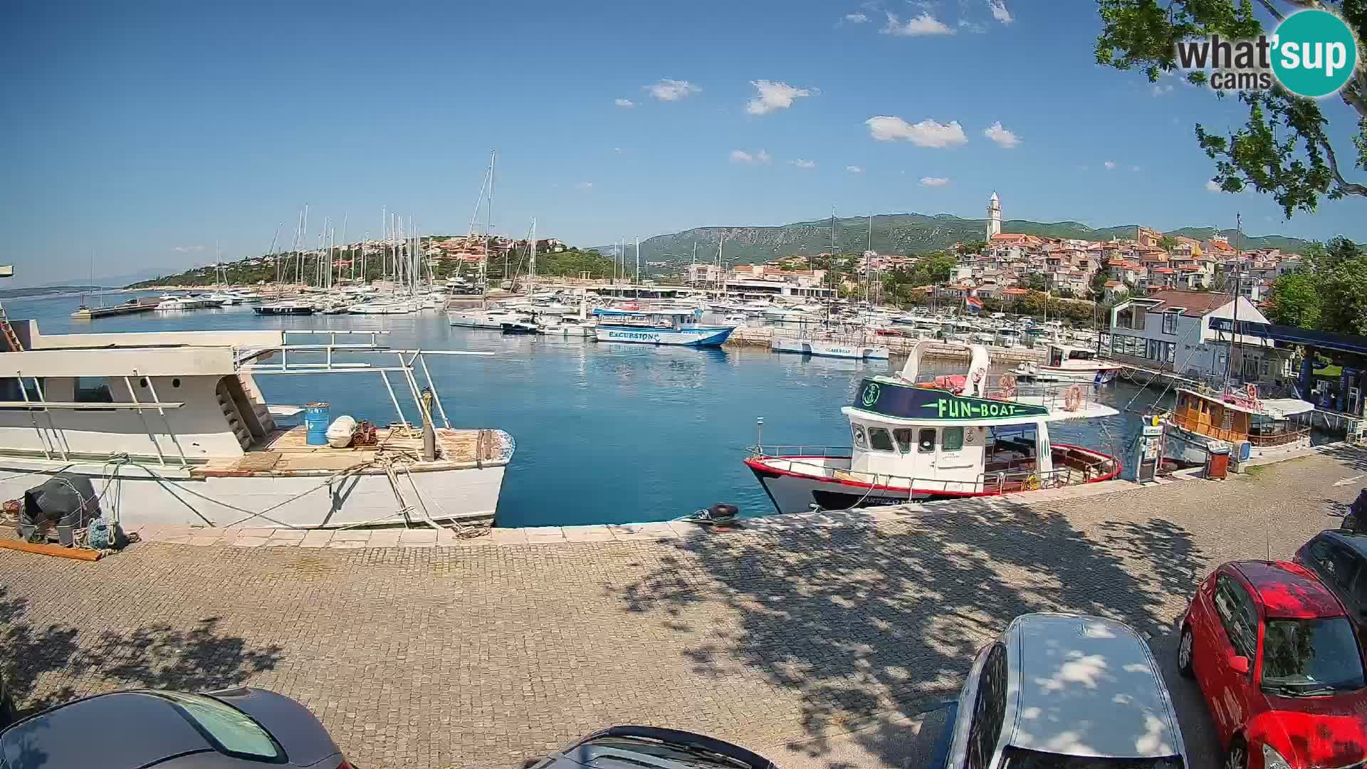 Webcam live – Novi Vinodolski harbour