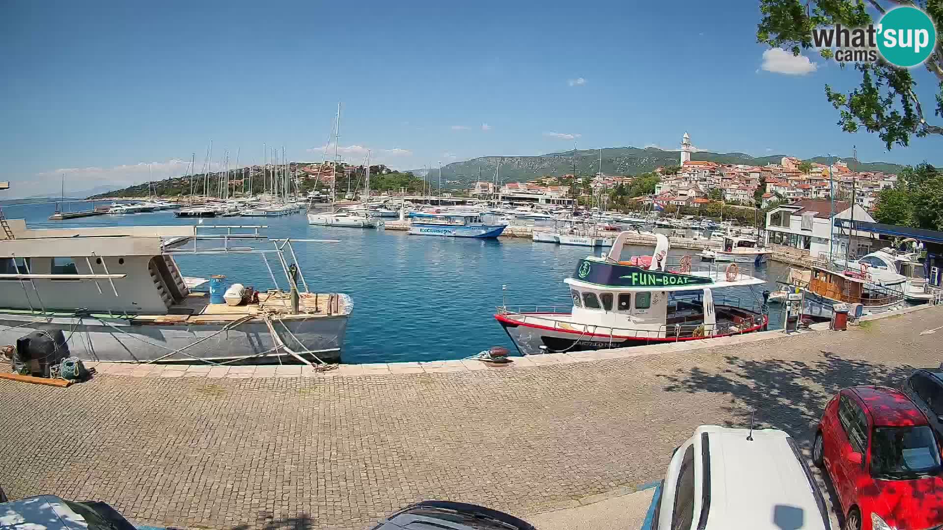 Webcam live – Novi Vinodolski harbour