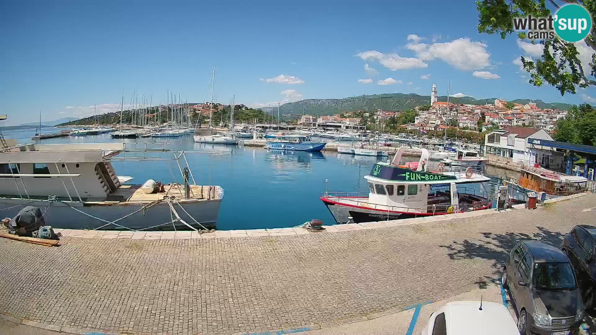Webcam live – Novi Vinodolski harbour