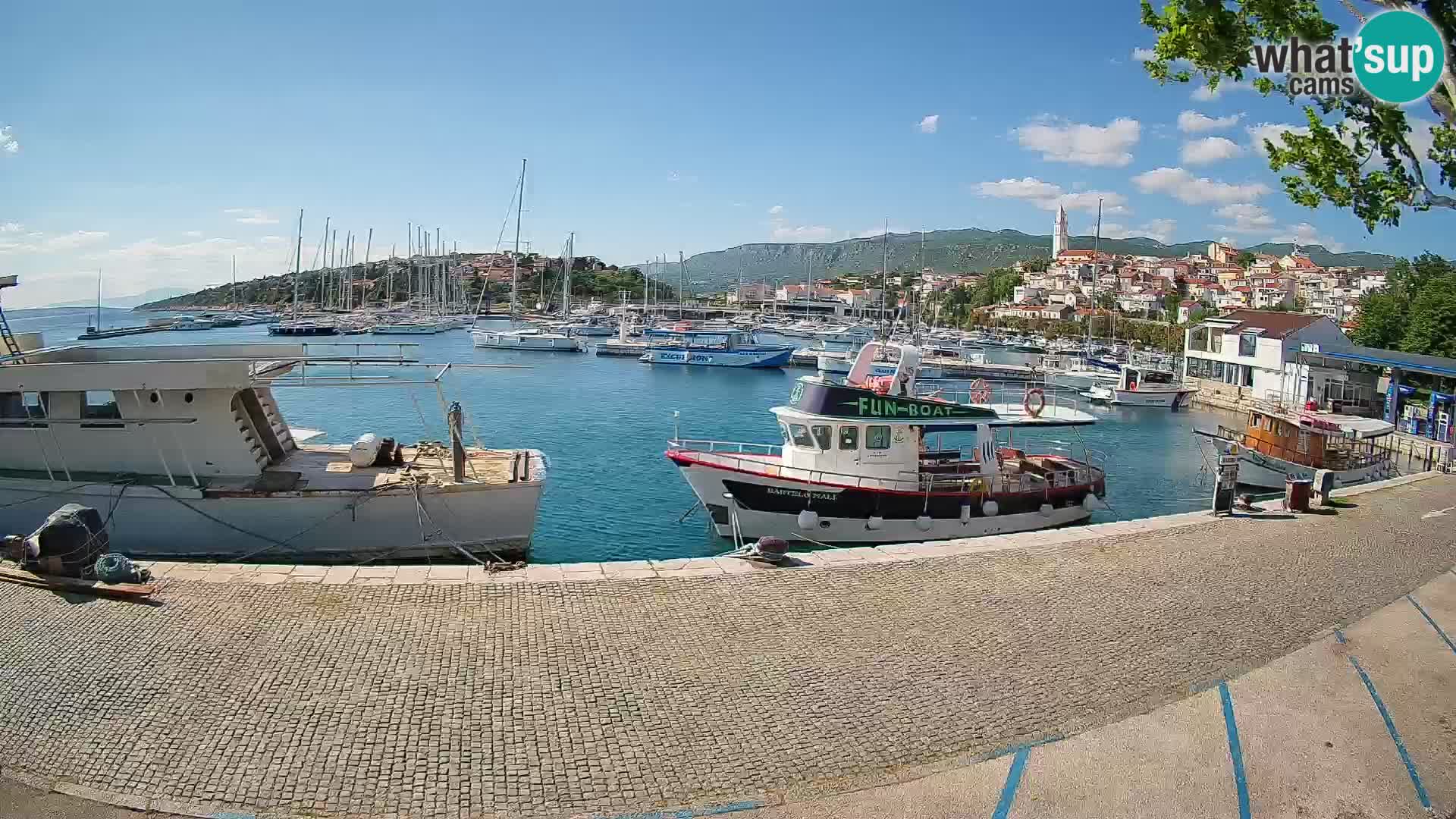 Webcam live – Novi Vinodolski harbour