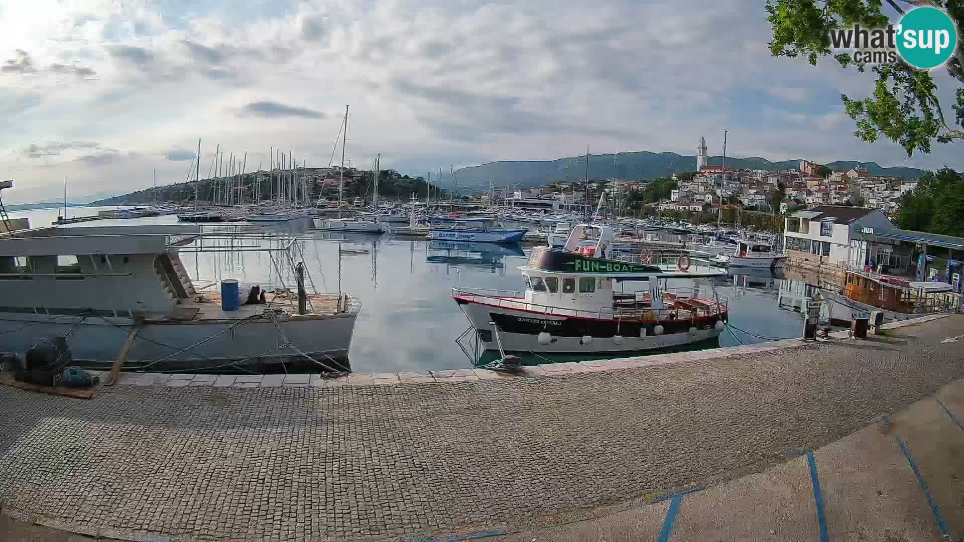 Webcam live – Novi Vinodolski harbour