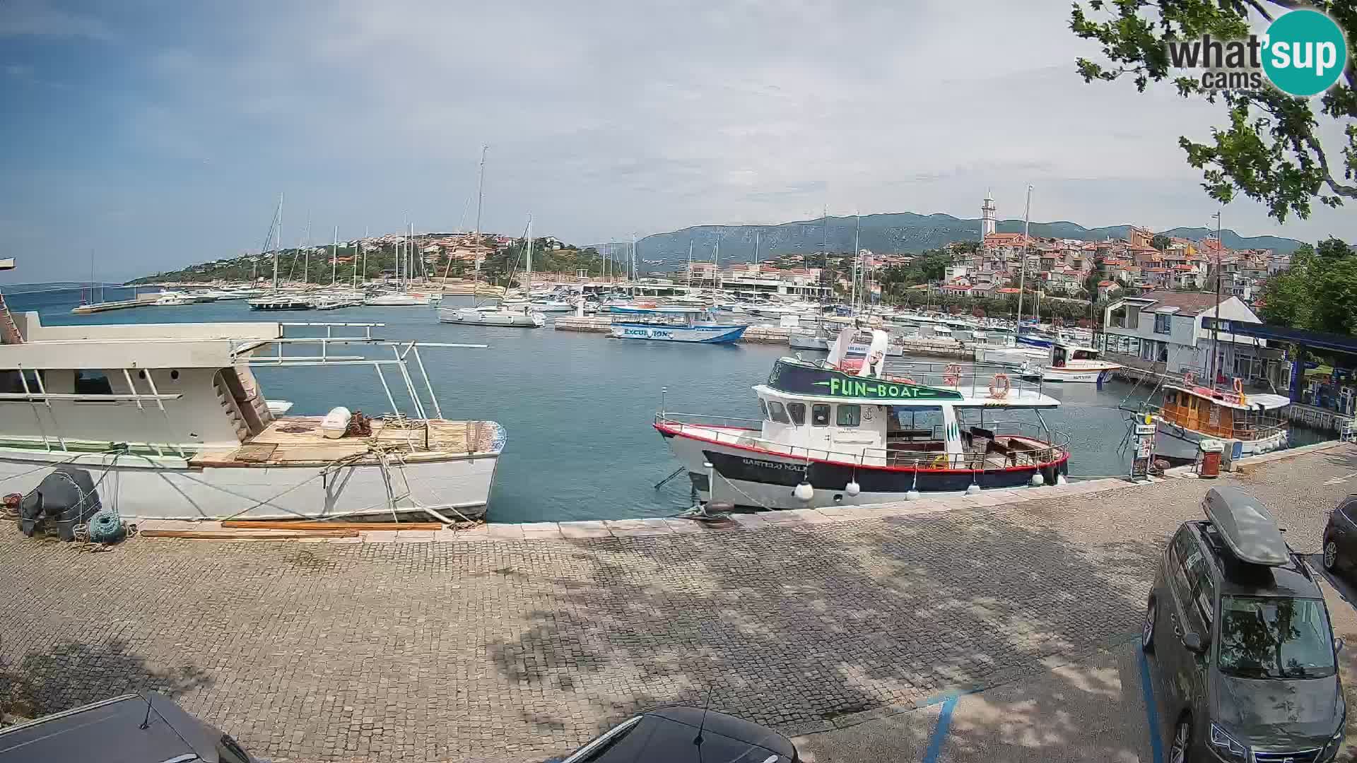 Webcam live – Novi Vinodolski harbour