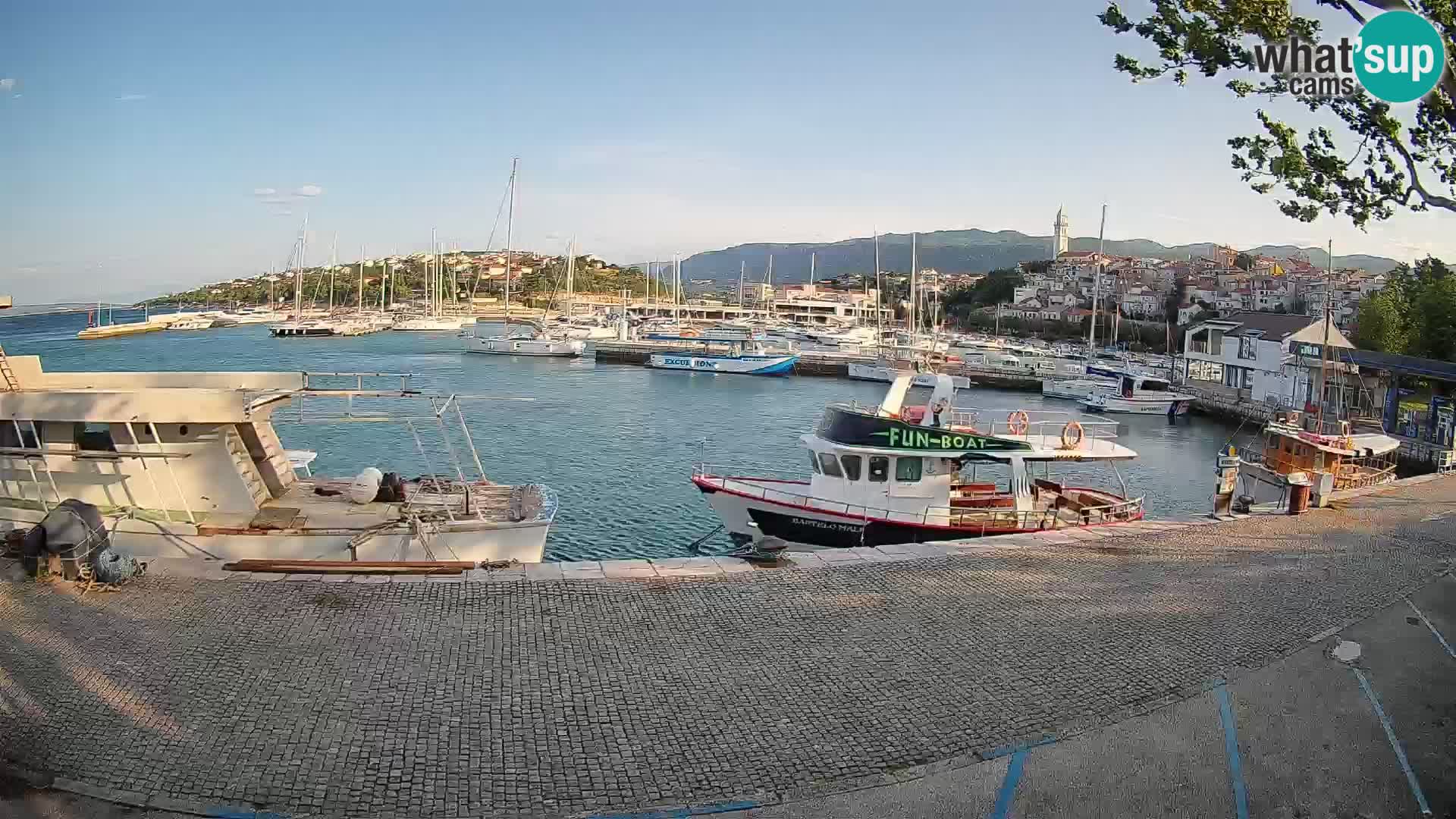 Webcam live – Novi Vinodolski harbour