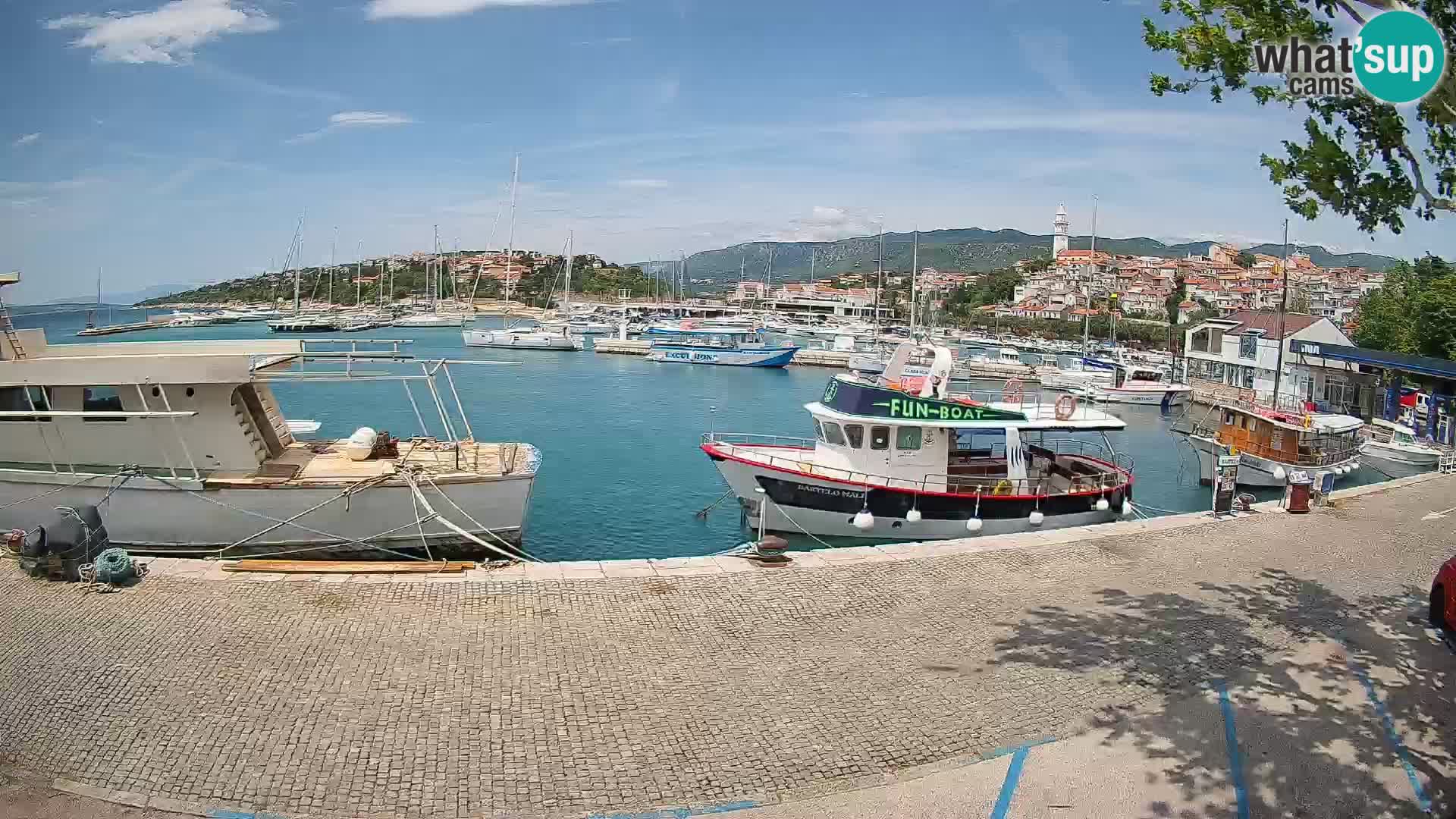 Webcam live – Novi Vinodolski harbour