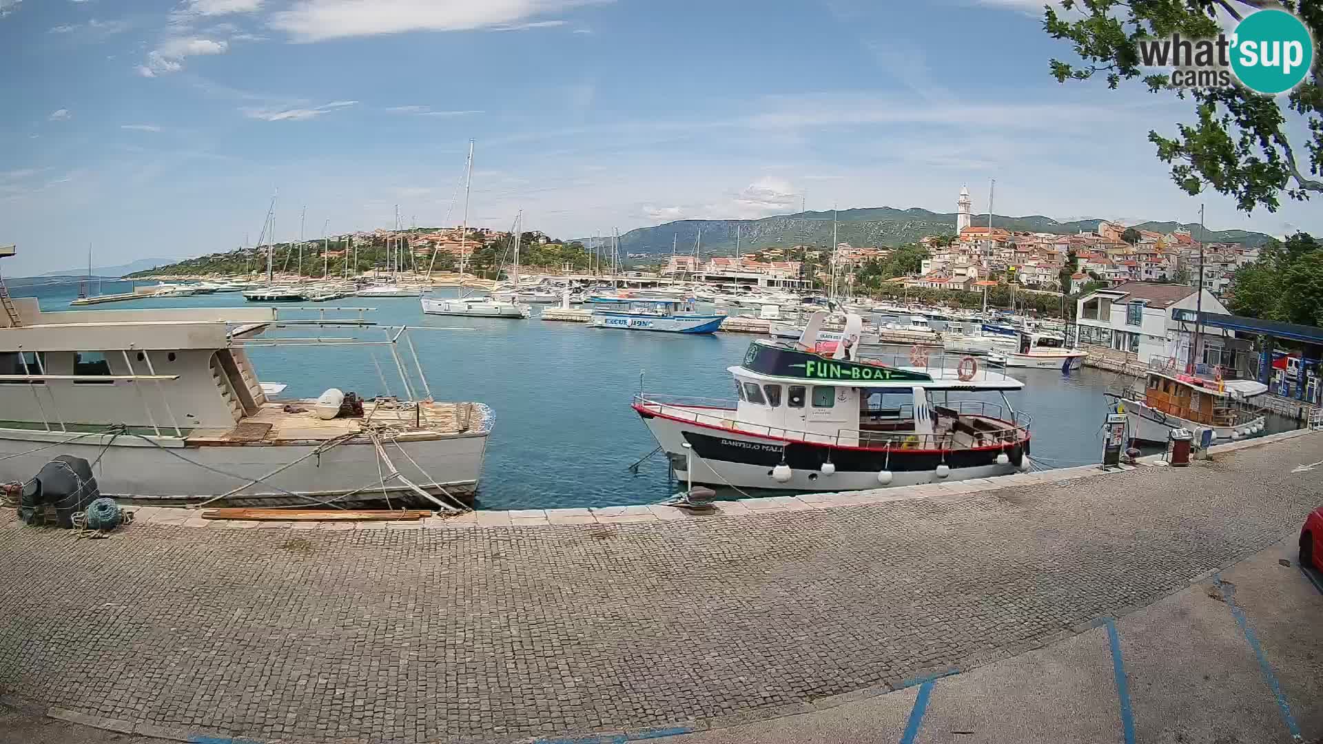 Webcam live – Novi Vinodolski harbour