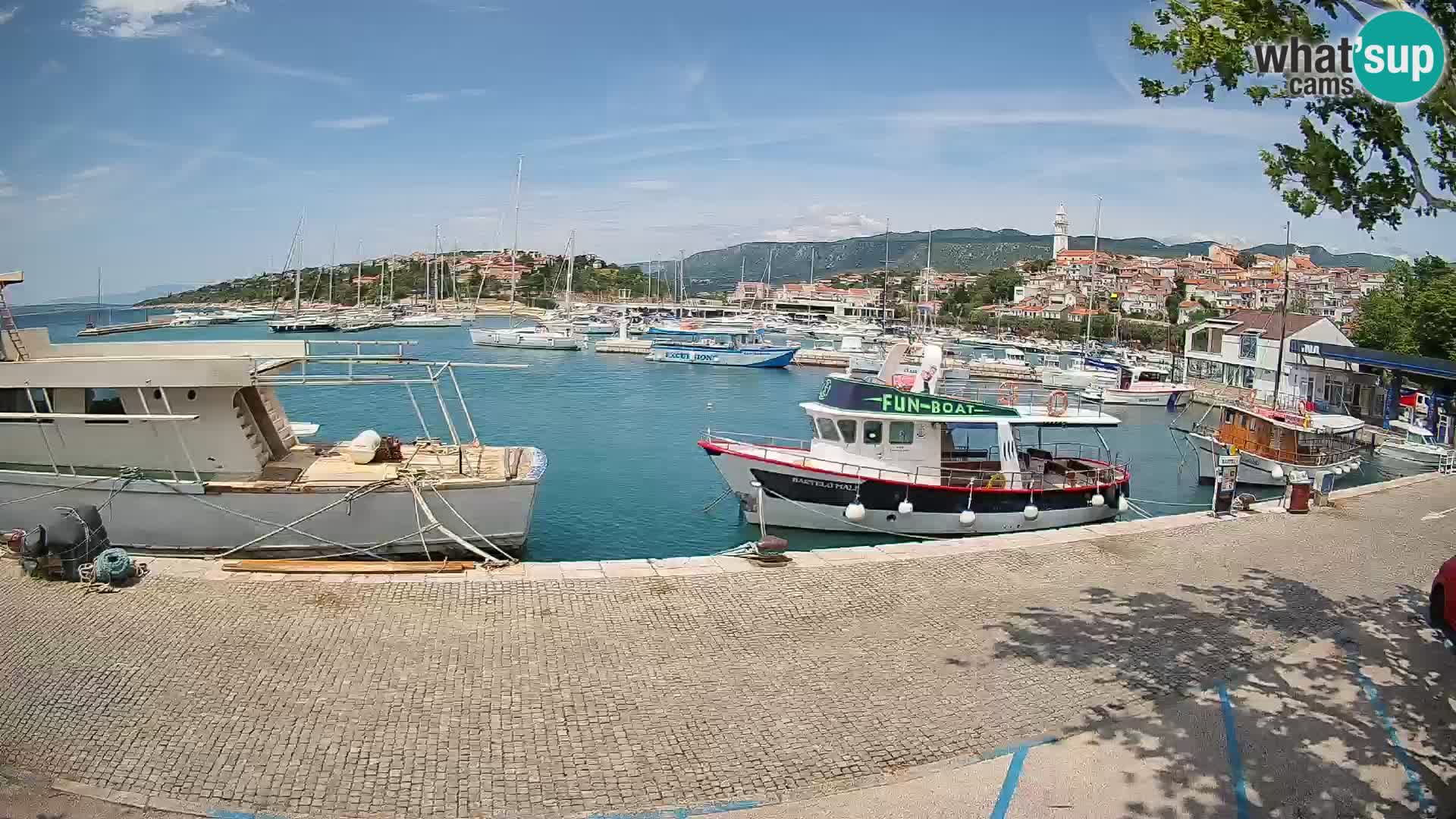 Webcam live – Novi Vinodolski harbour
