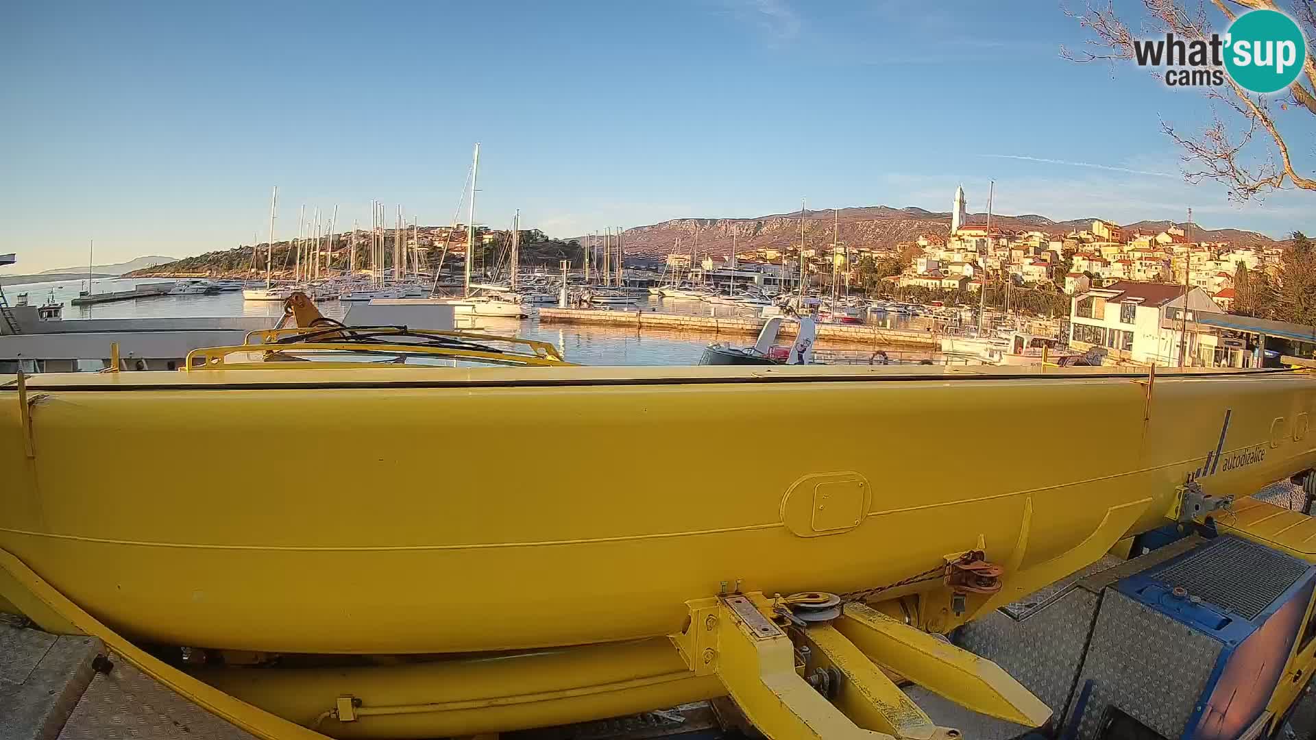 Webcam live – Novi Vinodolski harbour
