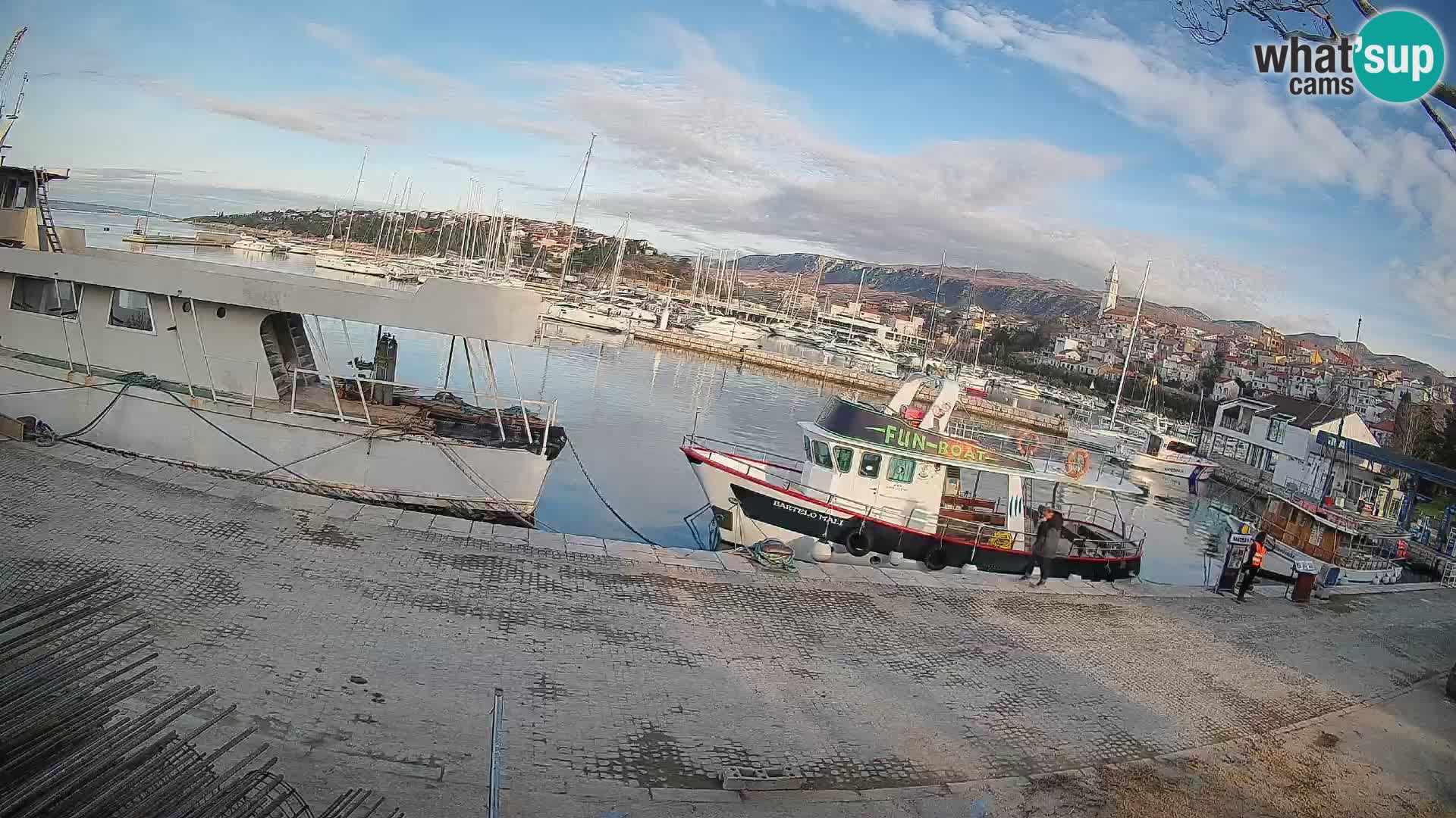 Webcam live – Novi Vinodolski harbour