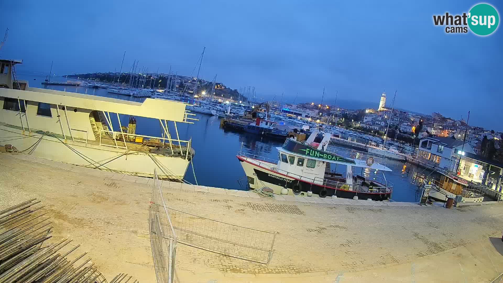 Kamera v živo – Luka Novi Vinodolski