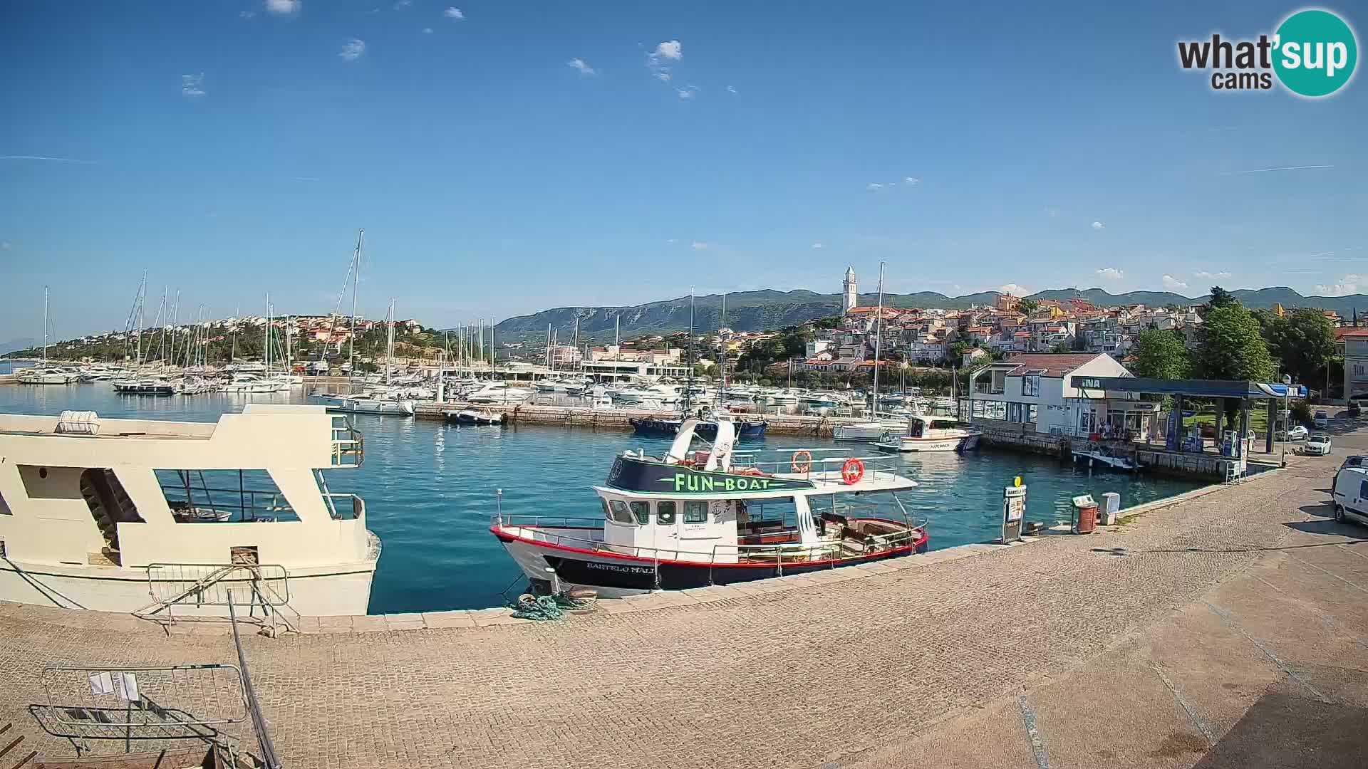 Webcam live – Novi Vinodolski harbour