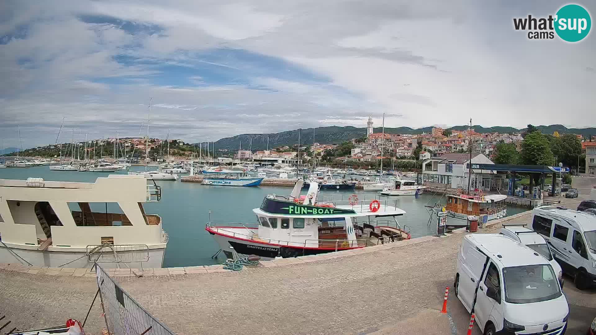 Webcam live – Novi Vinodolski harbour