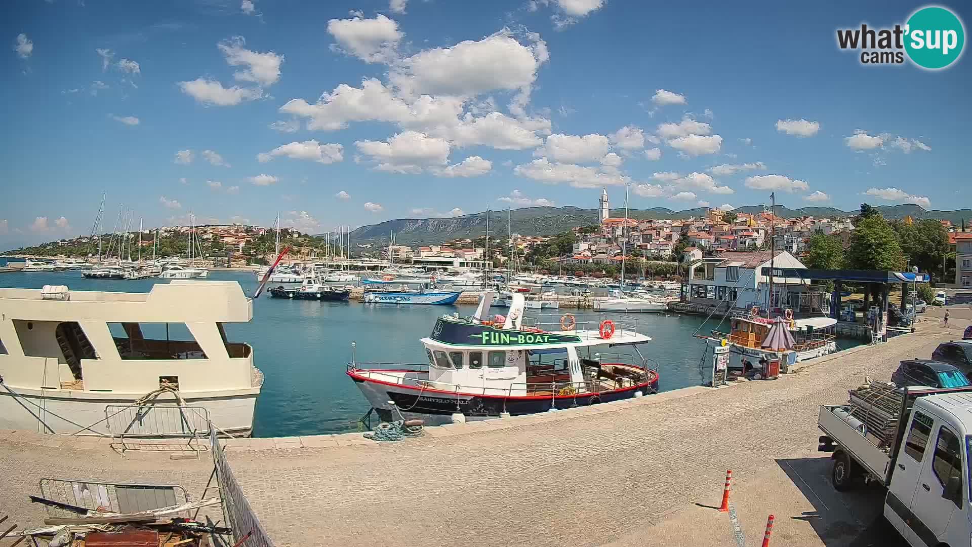 Webcam live – Novi Vinodolski harbour
