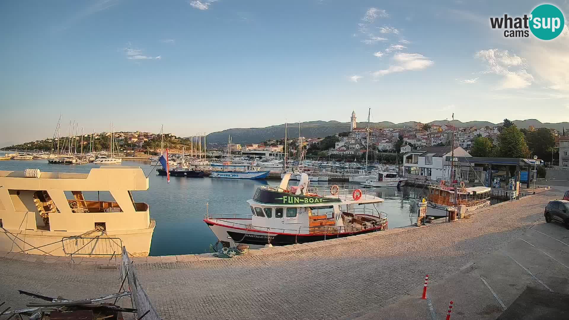 Webcam live – Novi Vinodolski harbour