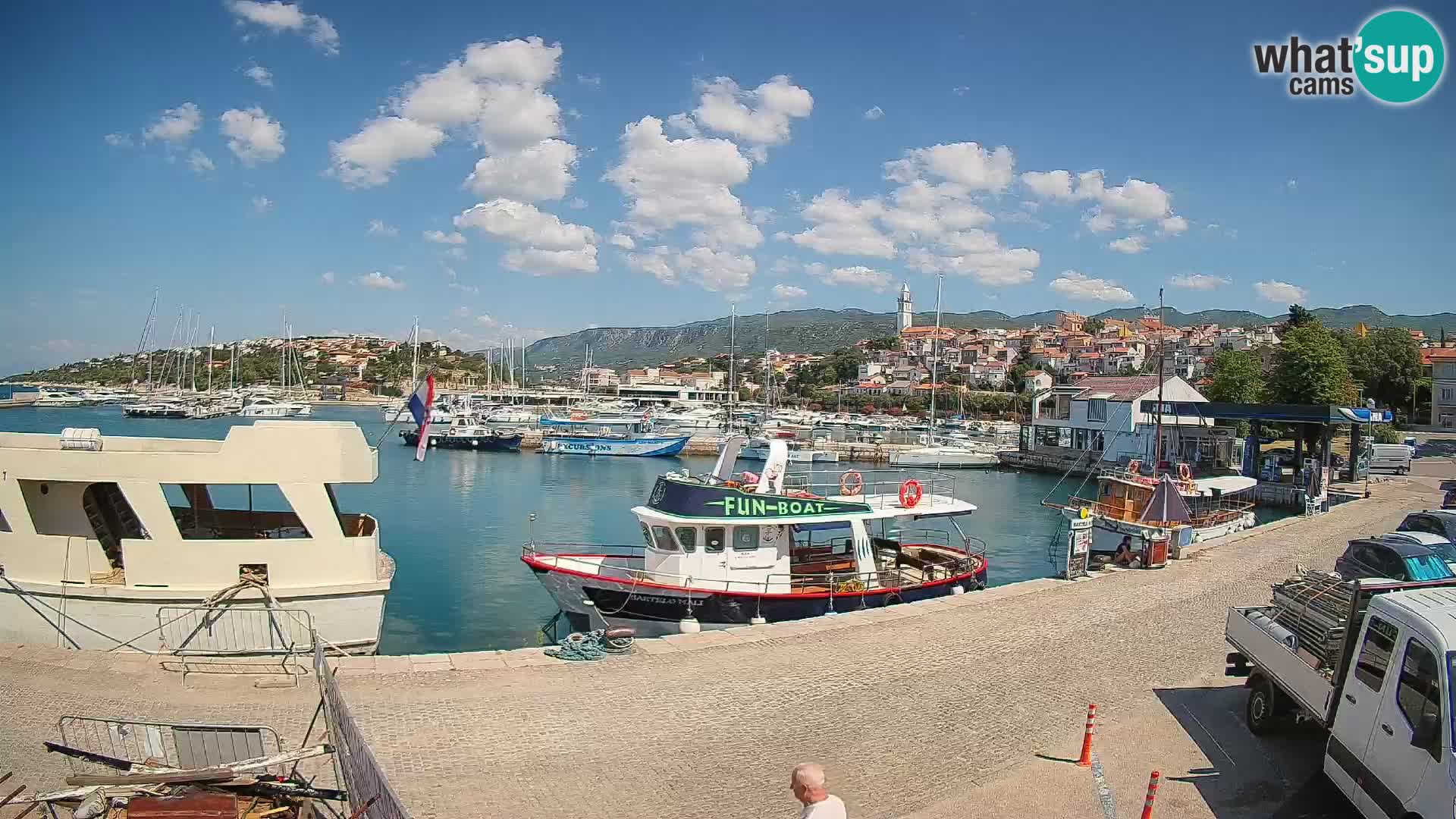 Webcm – Novi Vinodolski Hafen