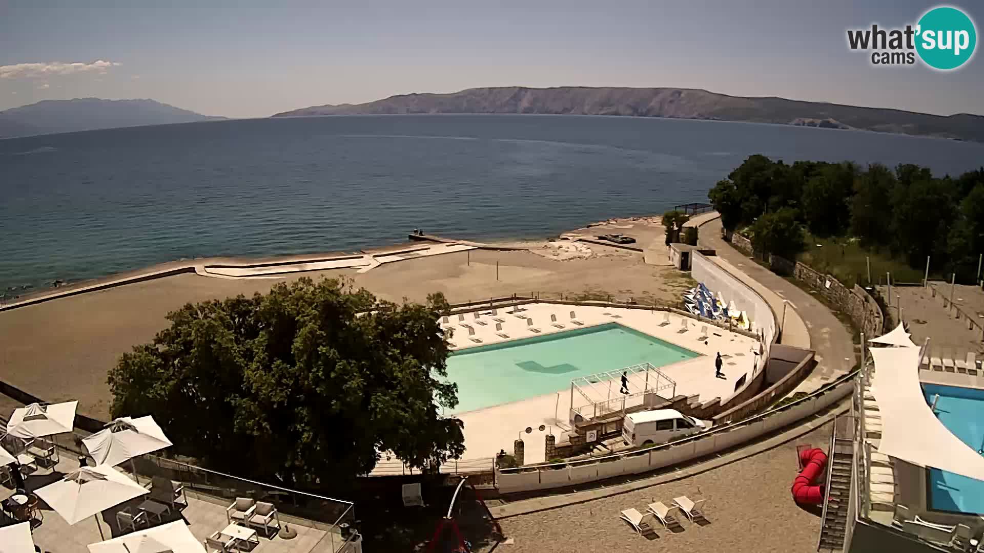 Webcam – Novi Vinodolski – strand