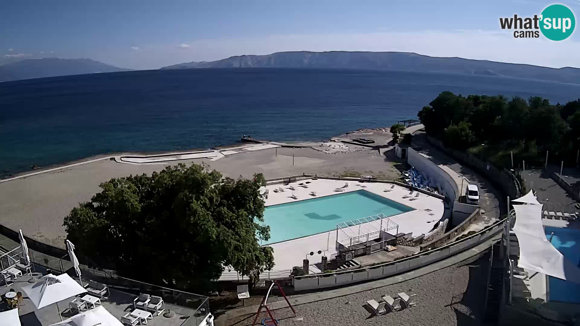 Novi Vinodolski – Beach – webcam live