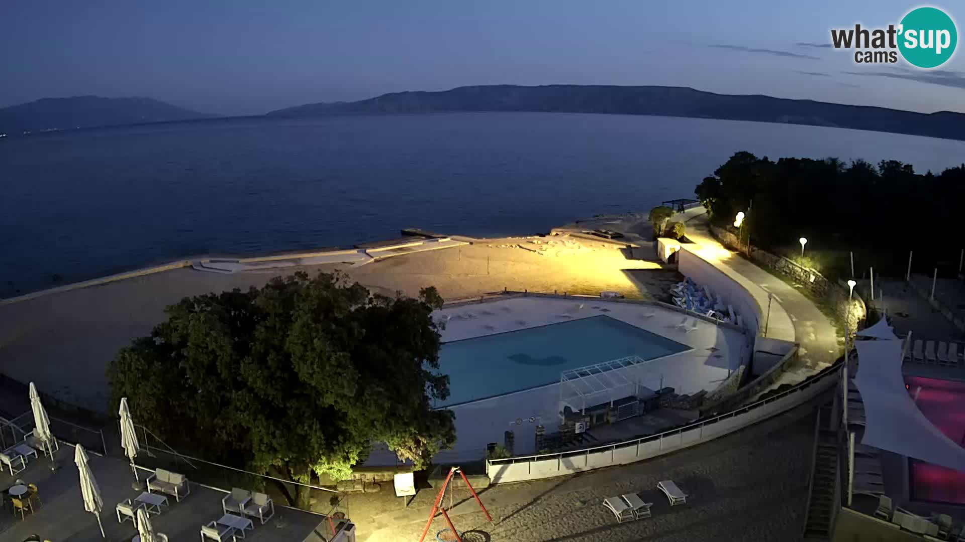 Webcam – Novi Vinodolski – strand
