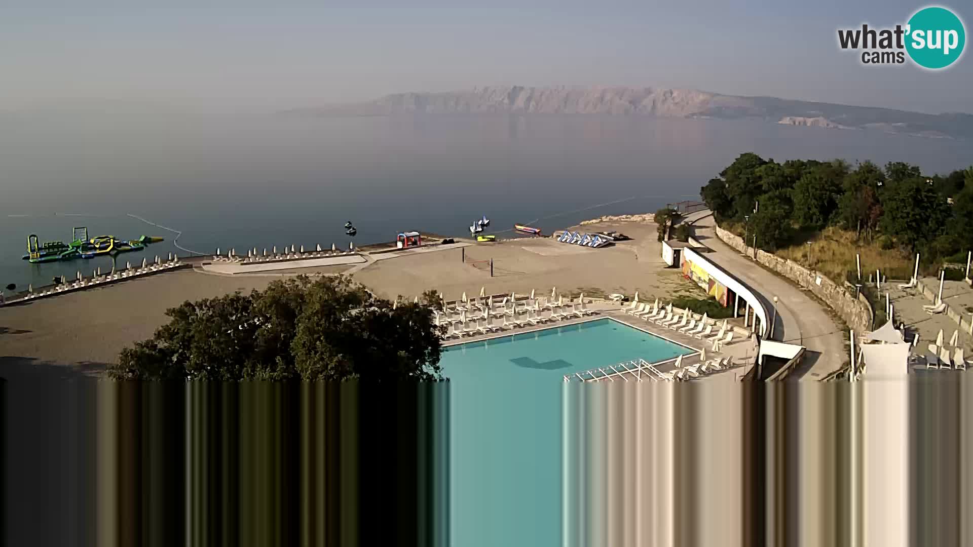 Webcam – Novi Vinodolski – strand