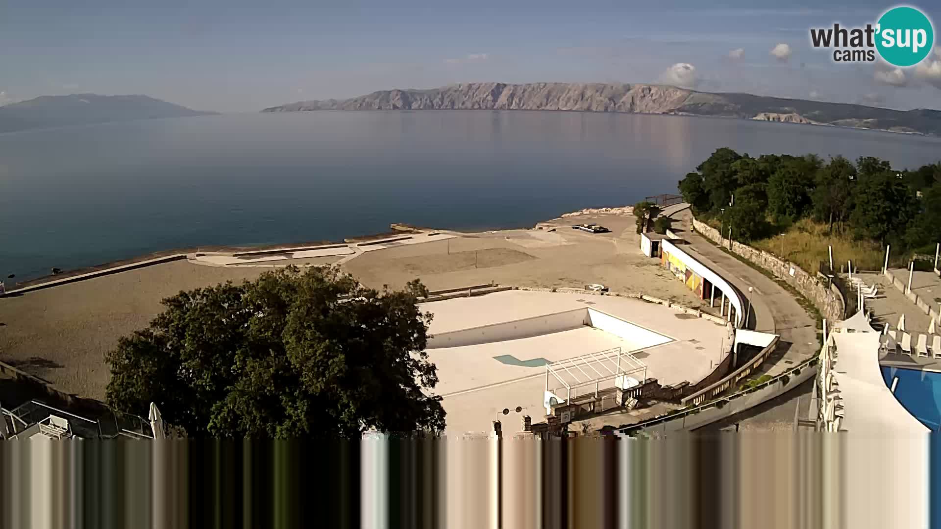 Webcam – Novi Vinodolski – strand