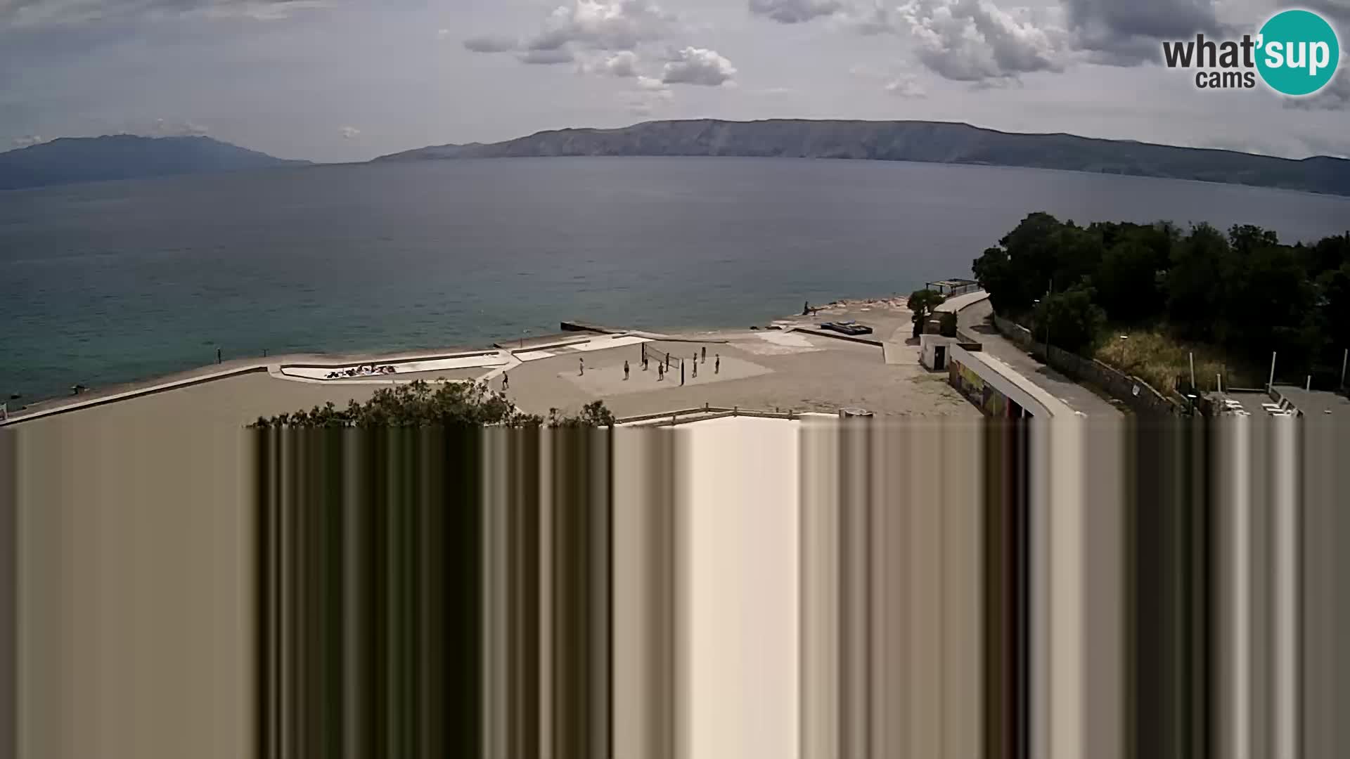 Splenta kamera – Novi Vinodolski – plaža