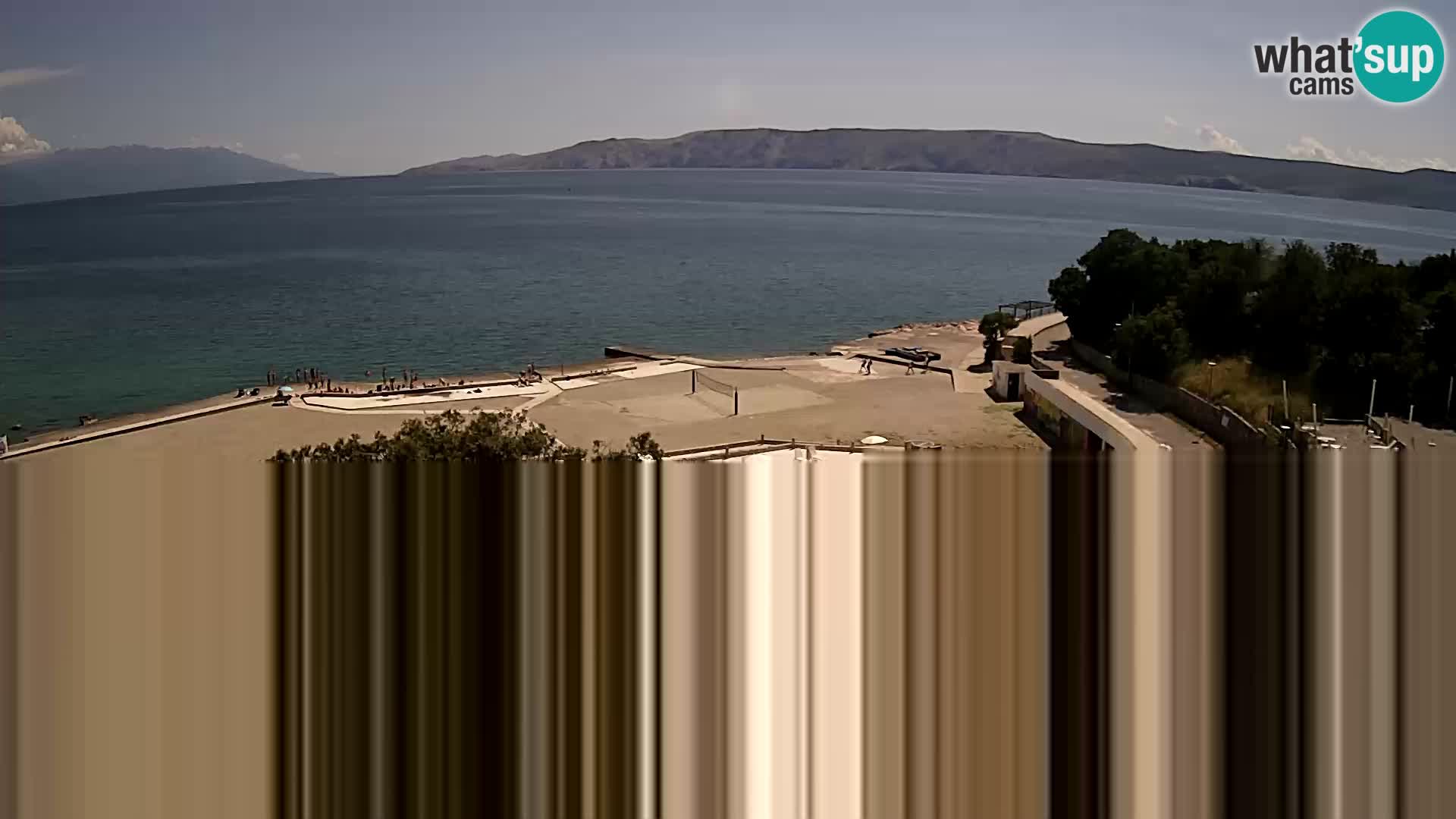 Web kamera – Novi Vinodolski – plaža