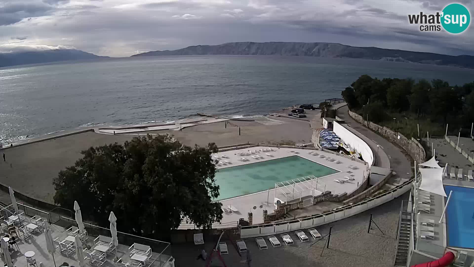 Webcam – Novi Vinodolski – spiaggia