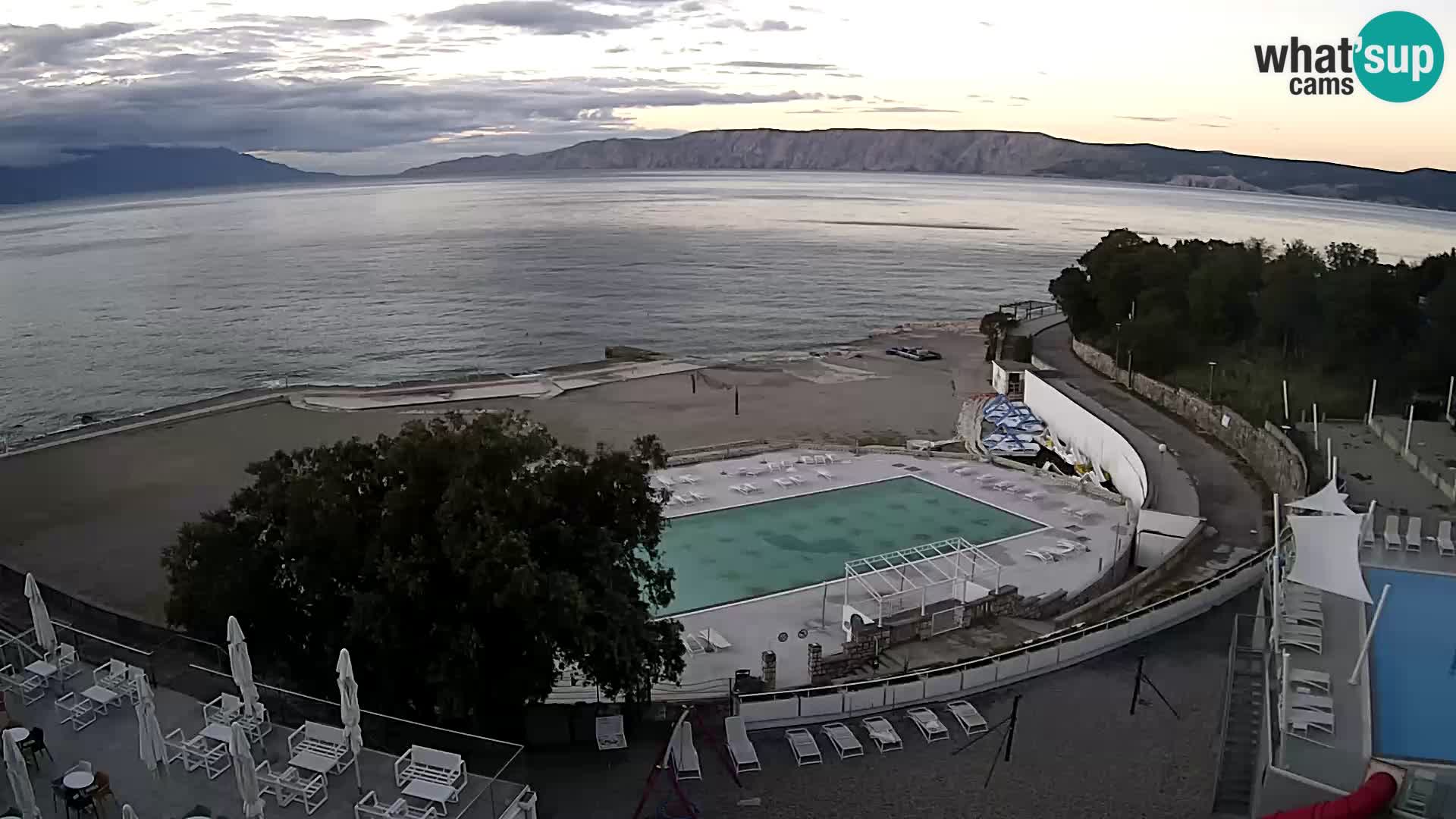 Webcam – Novi Vinodolski – spiaggia