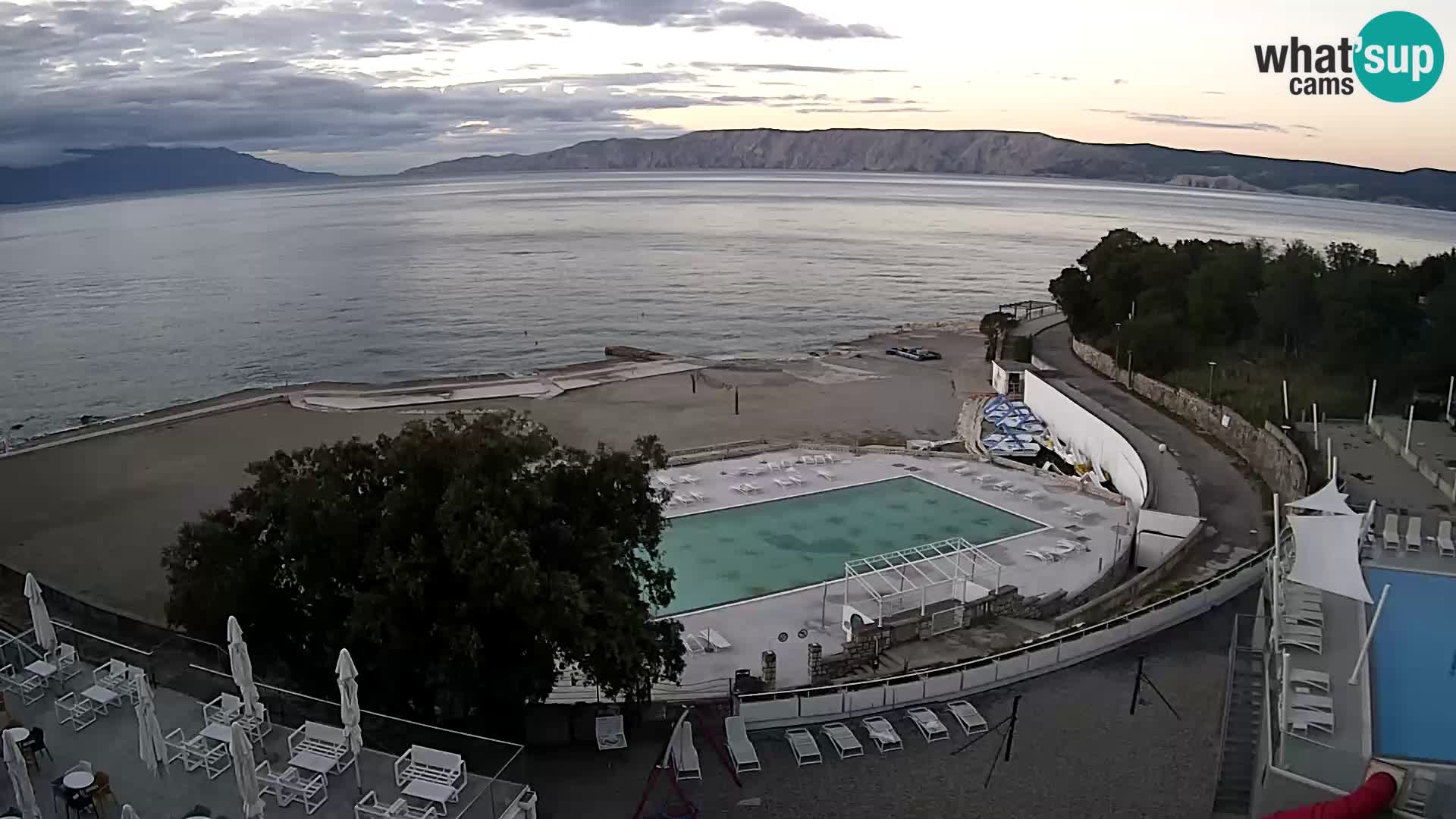 Webcam – Novi Vinodolski – plage