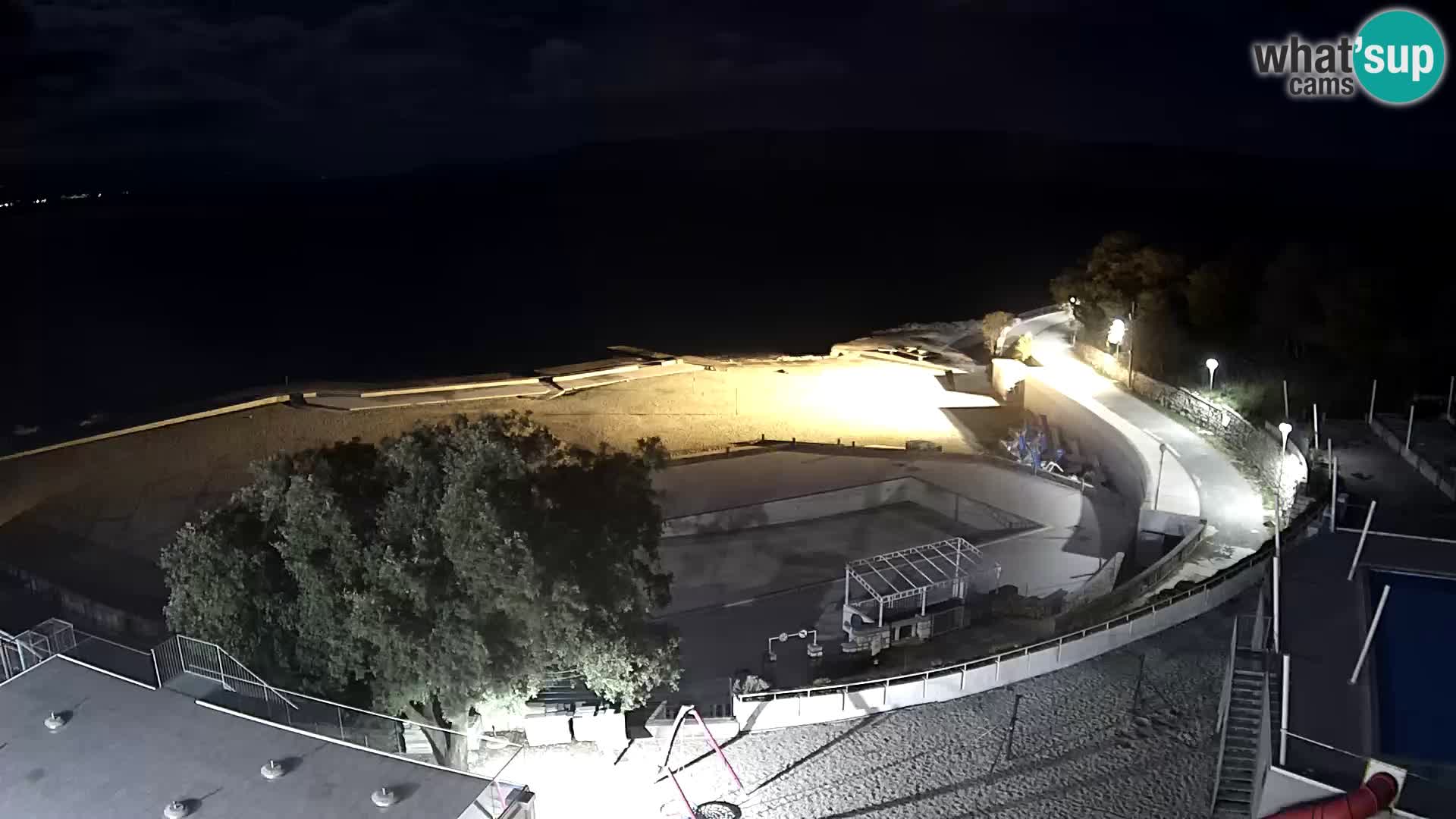 Webcam – Novi Vinodolski – strand