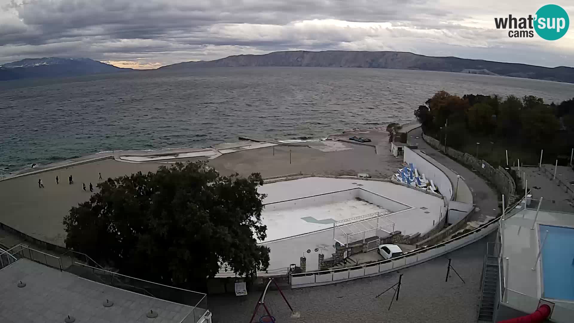 Webcam – Novi Vinodolski – spiaggia