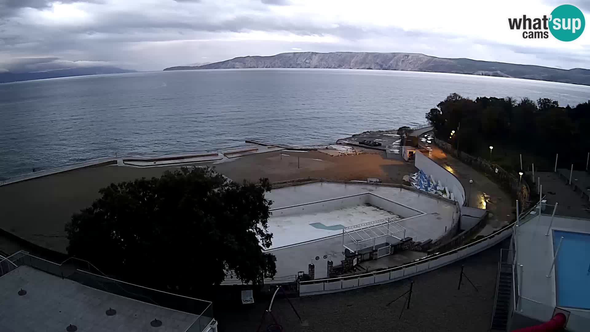 Webcam – Novi Vinodolski – playa