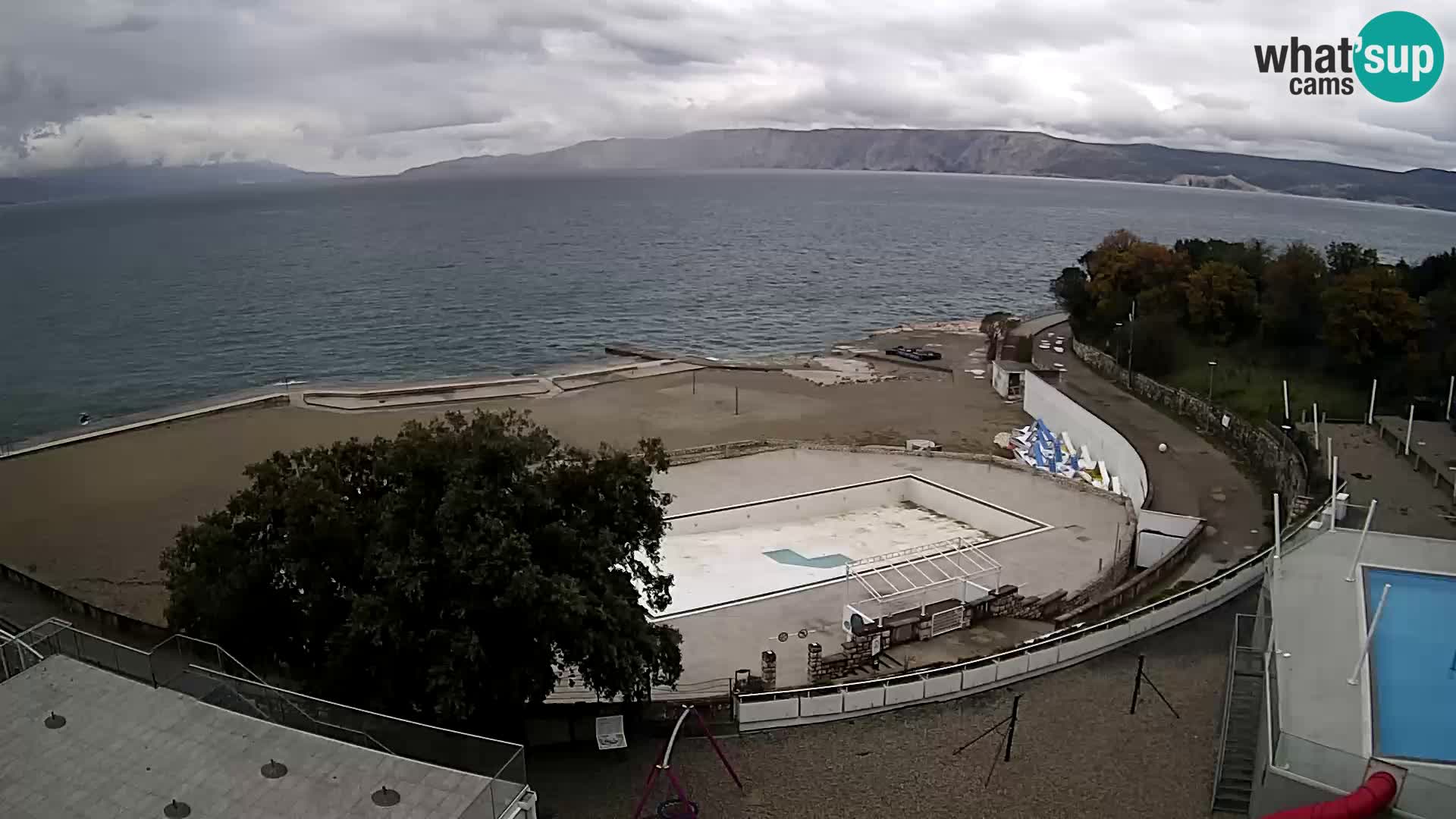 Webcam – Novi Vinodolski – strand