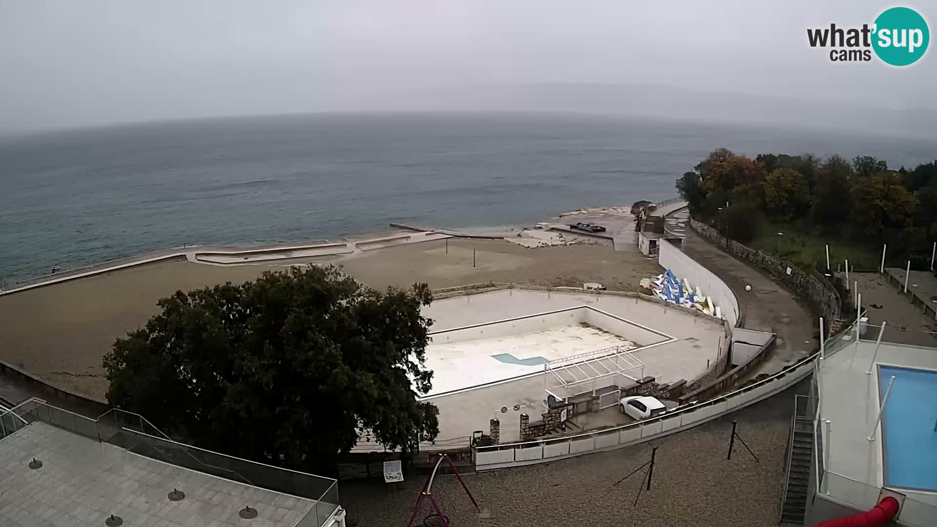 Webcam – Novi Vinodolski – strand