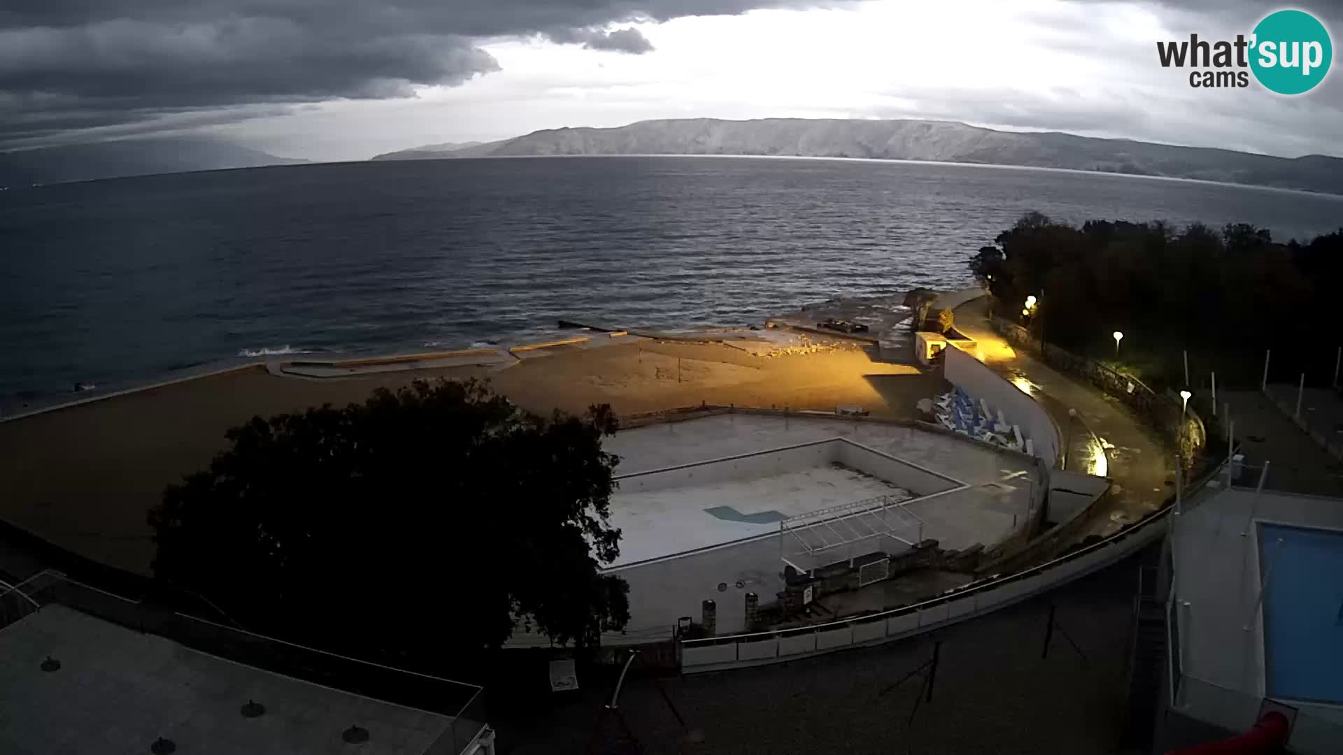 Webcam – Novi Vinodolski – playa