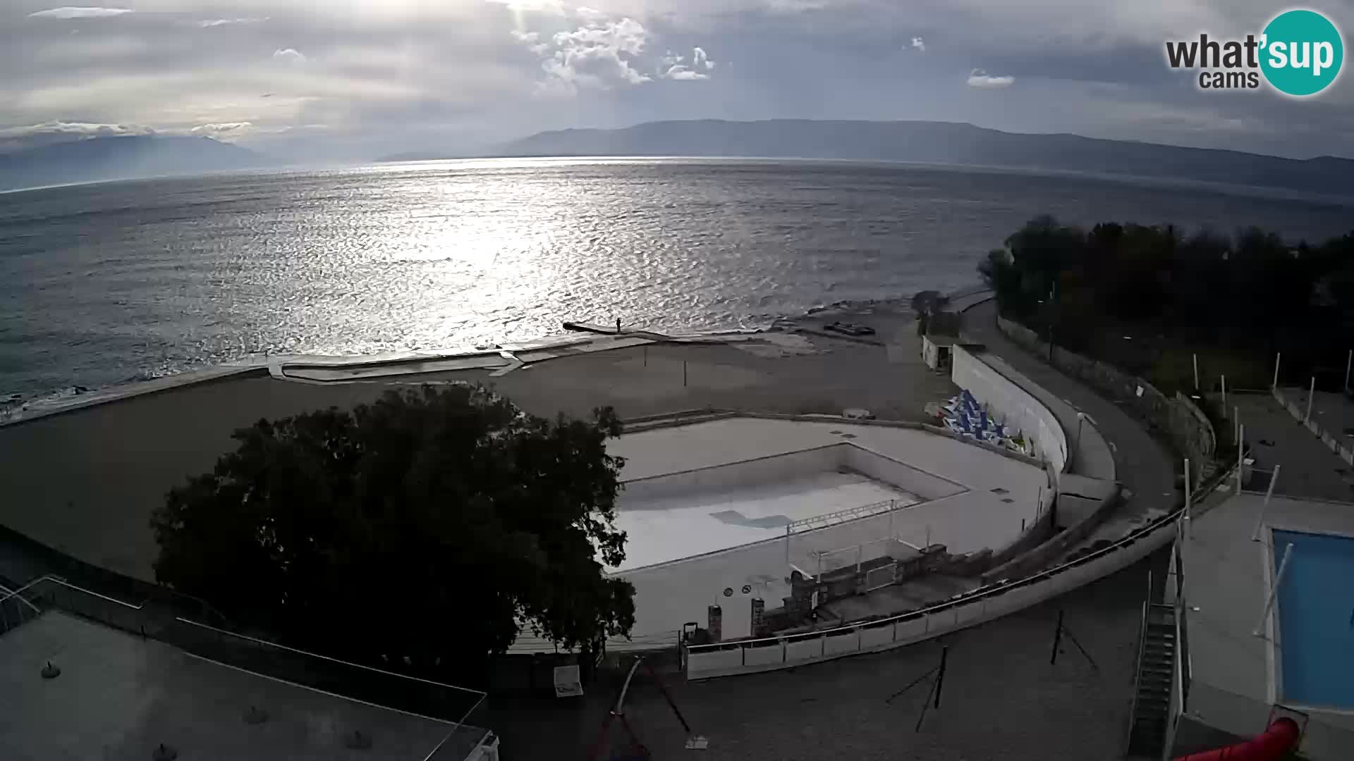 Webcam – Novi Vinodolski – strand