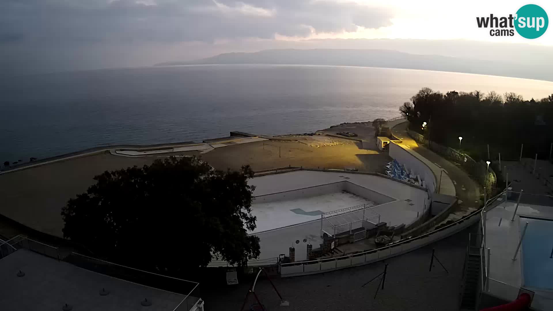 Webcam – Novi Vinodolski – playa