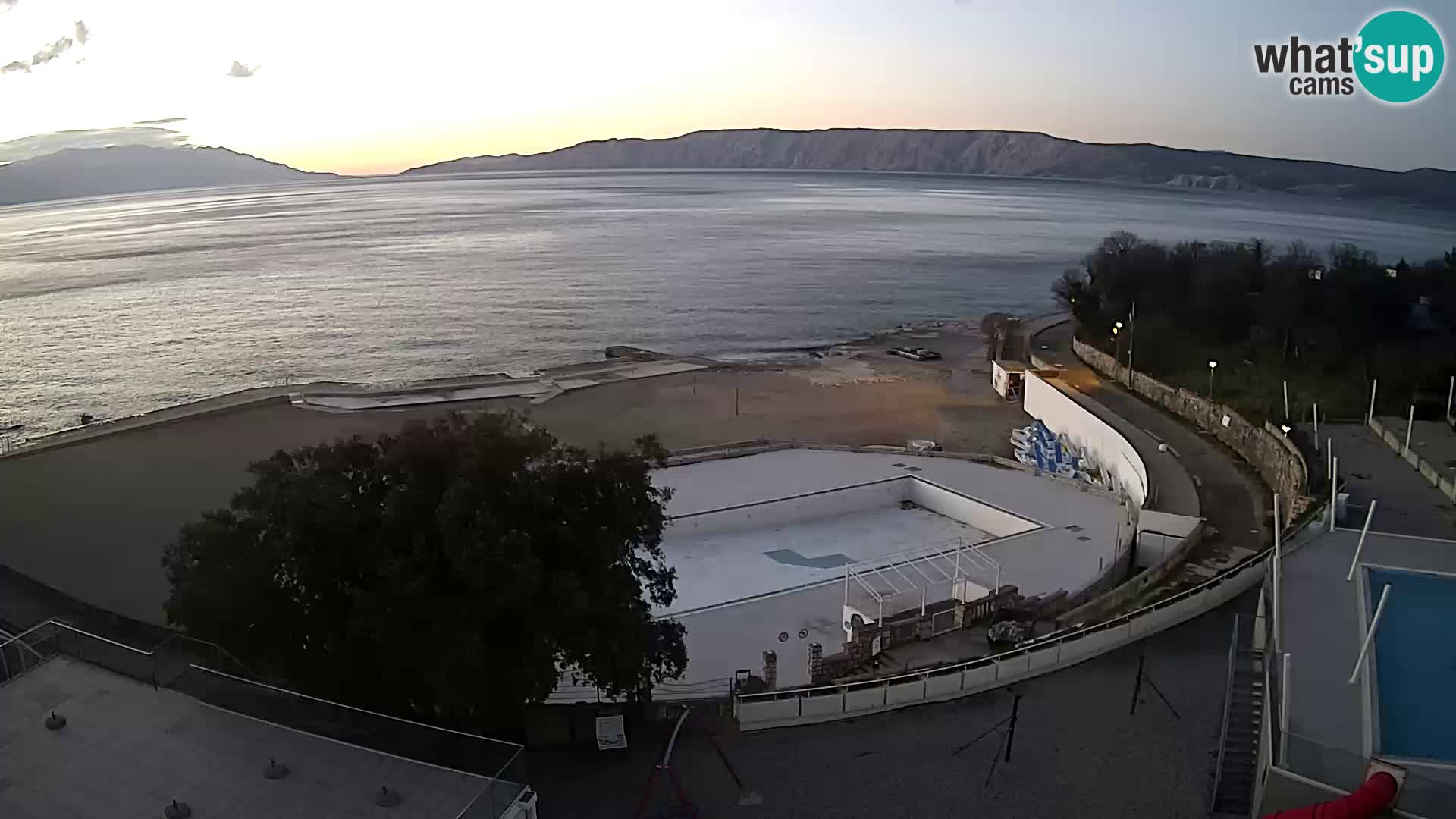 Webcam – Novi Vinodolski – strand