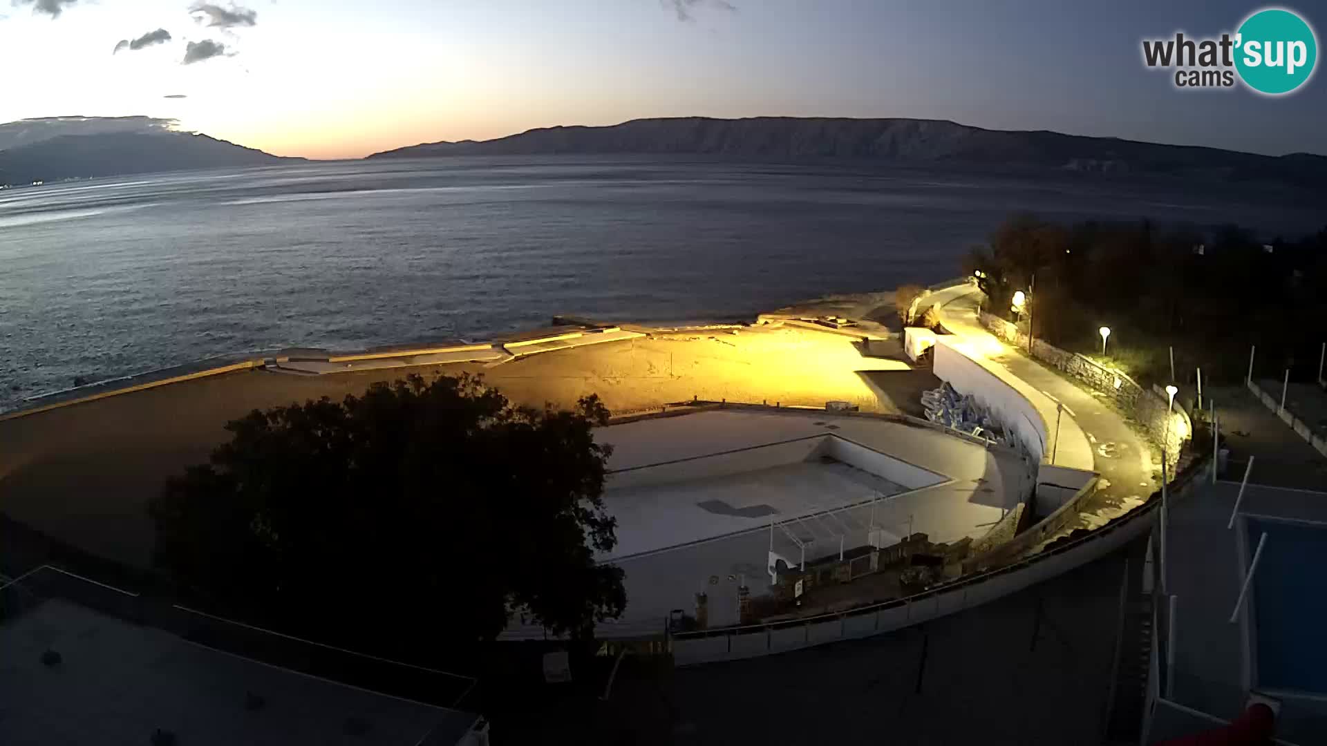 Webcam – Novi Vinodolski – spiaggia