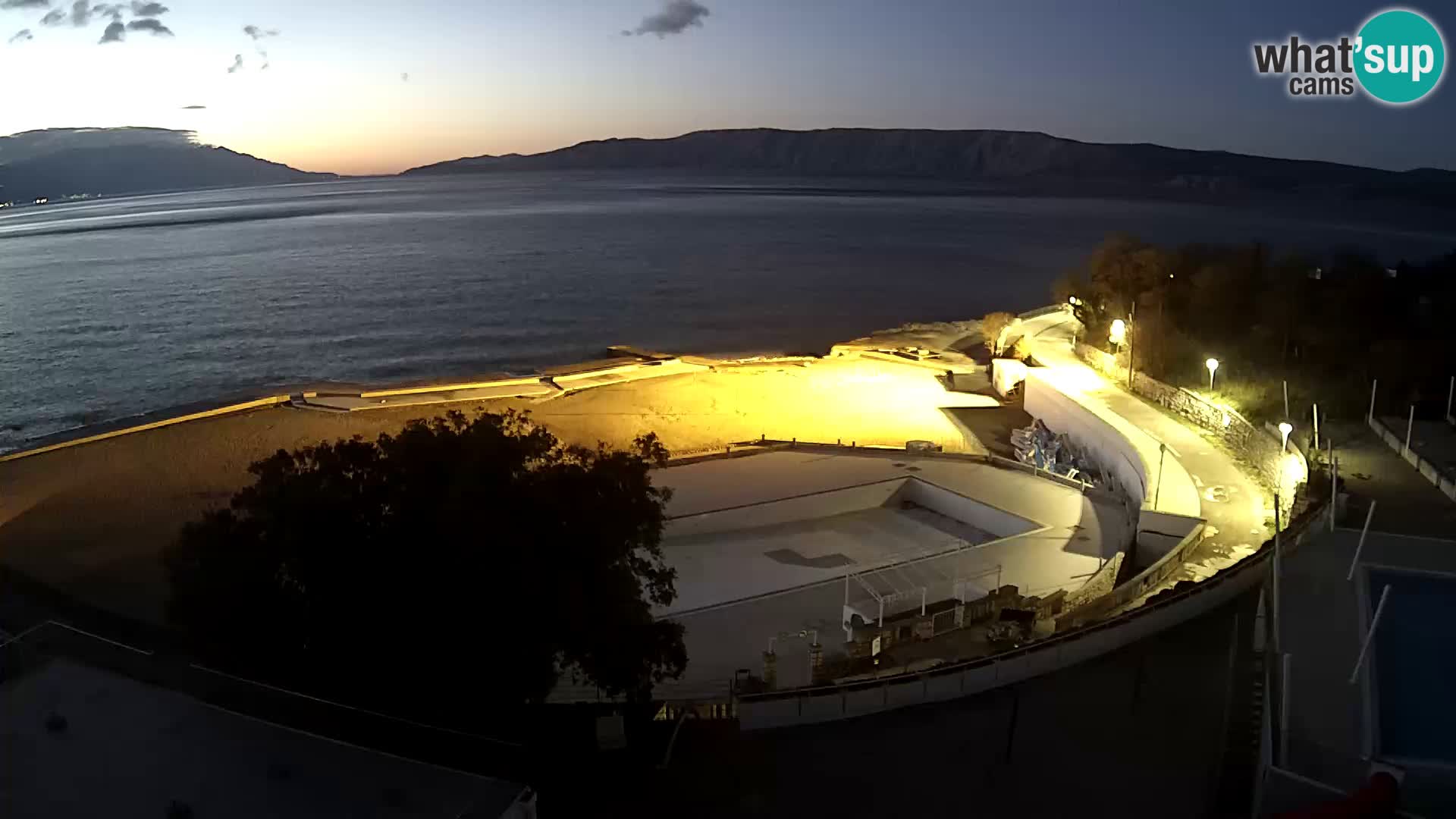 Webcam – Novi Vinodolski – playa