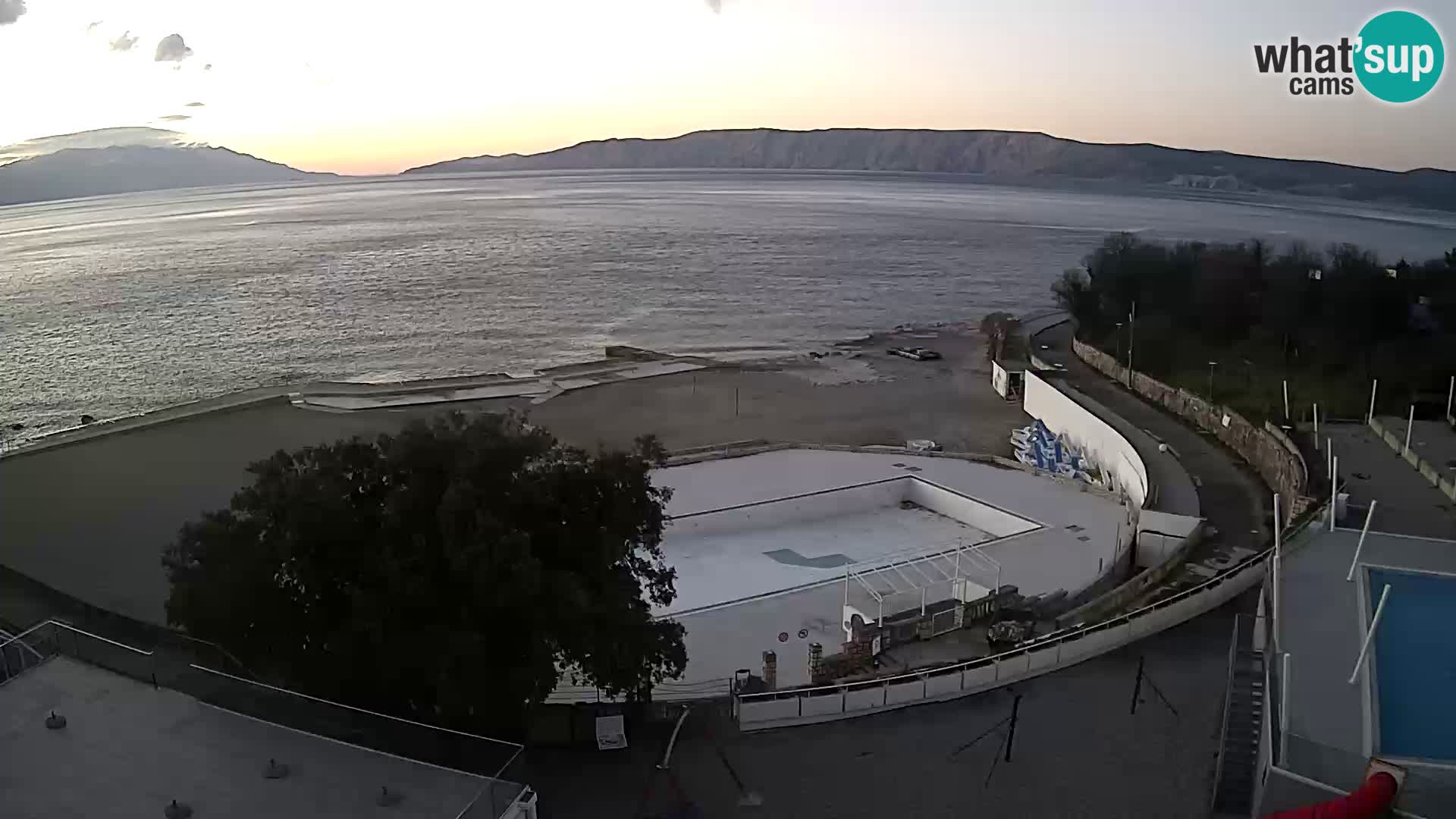 Webcam – Novi Vinodolski – playa