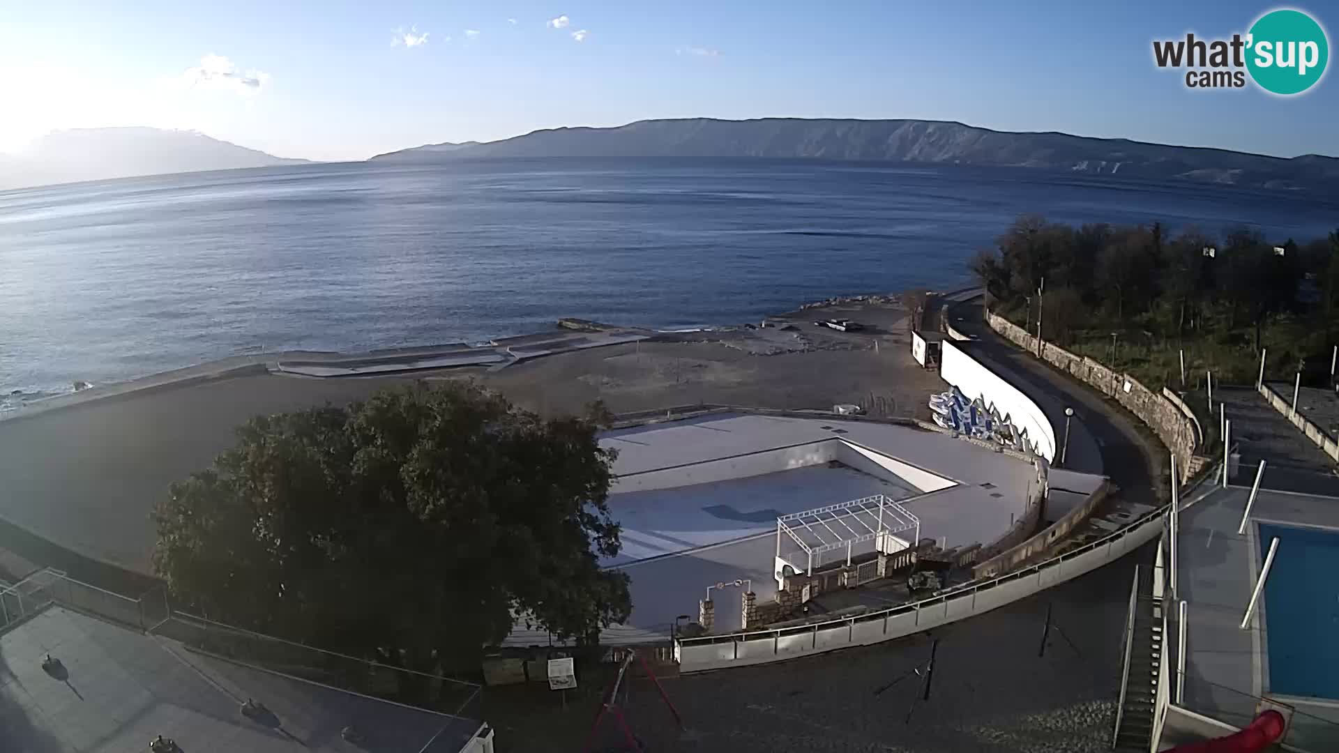 Webcam – Novi Vinodolski – plage