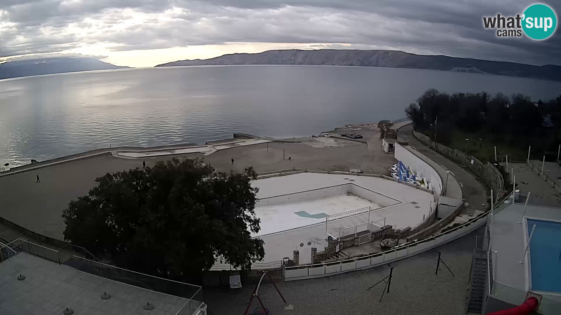 Webcam – Novi Vinodolski – strand